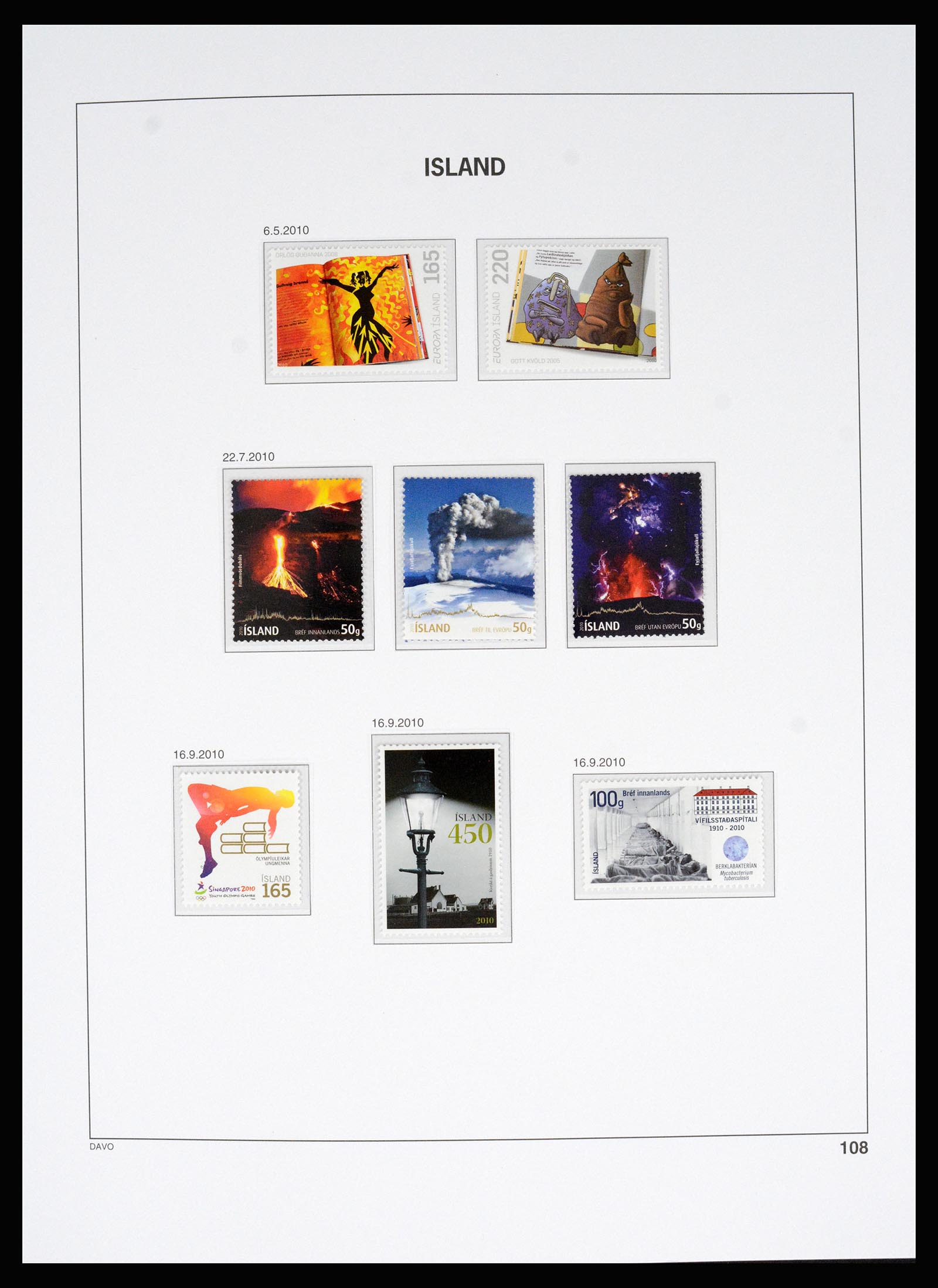 36525 156 - Postzegelverzameling 36525 IJsland 1911-2019!