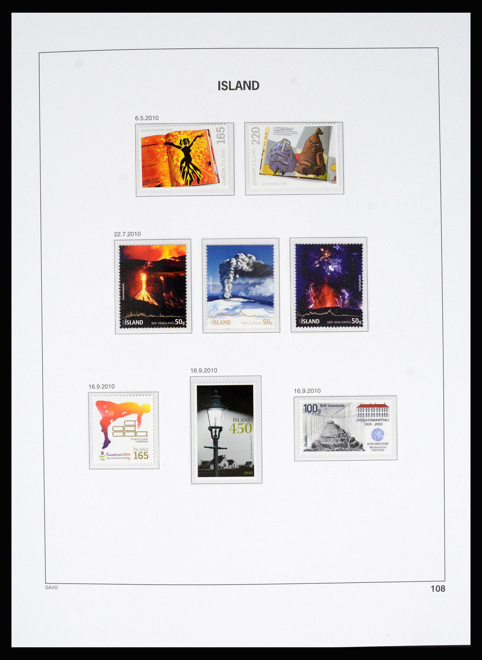 36525 157 - Postzegelverzameling 36525 IJsland 1911-2019!