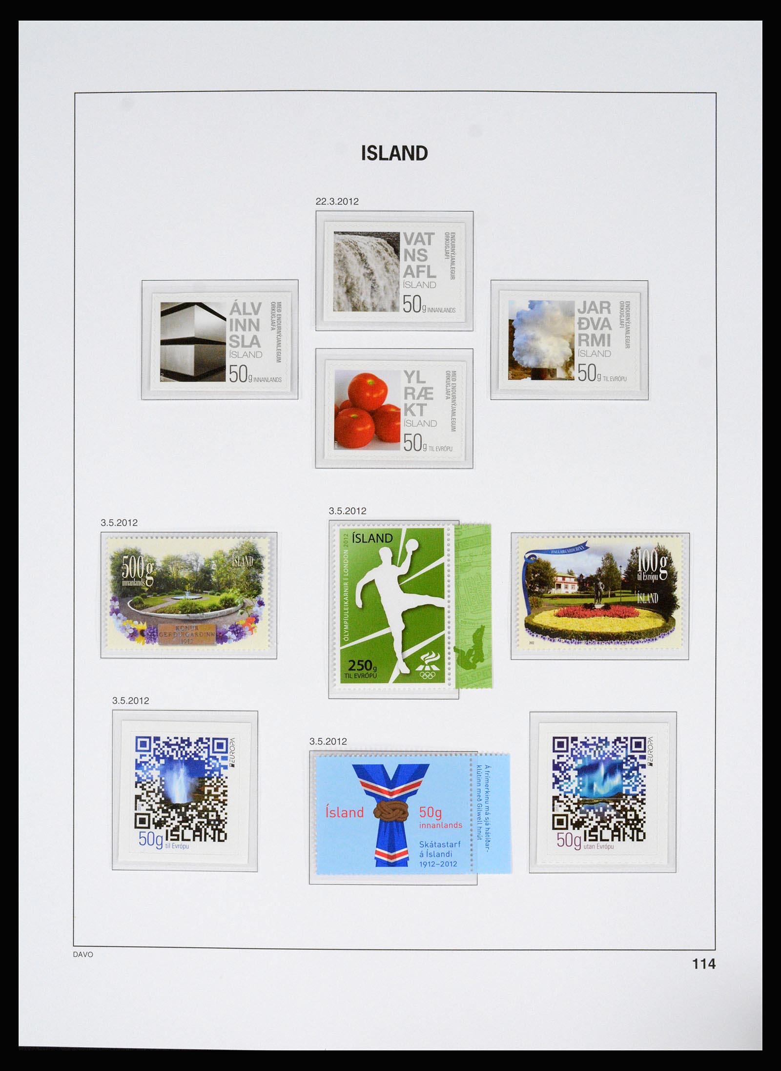36525 169 - Postzegelverzameling 36525 IJsland 1911-2019!