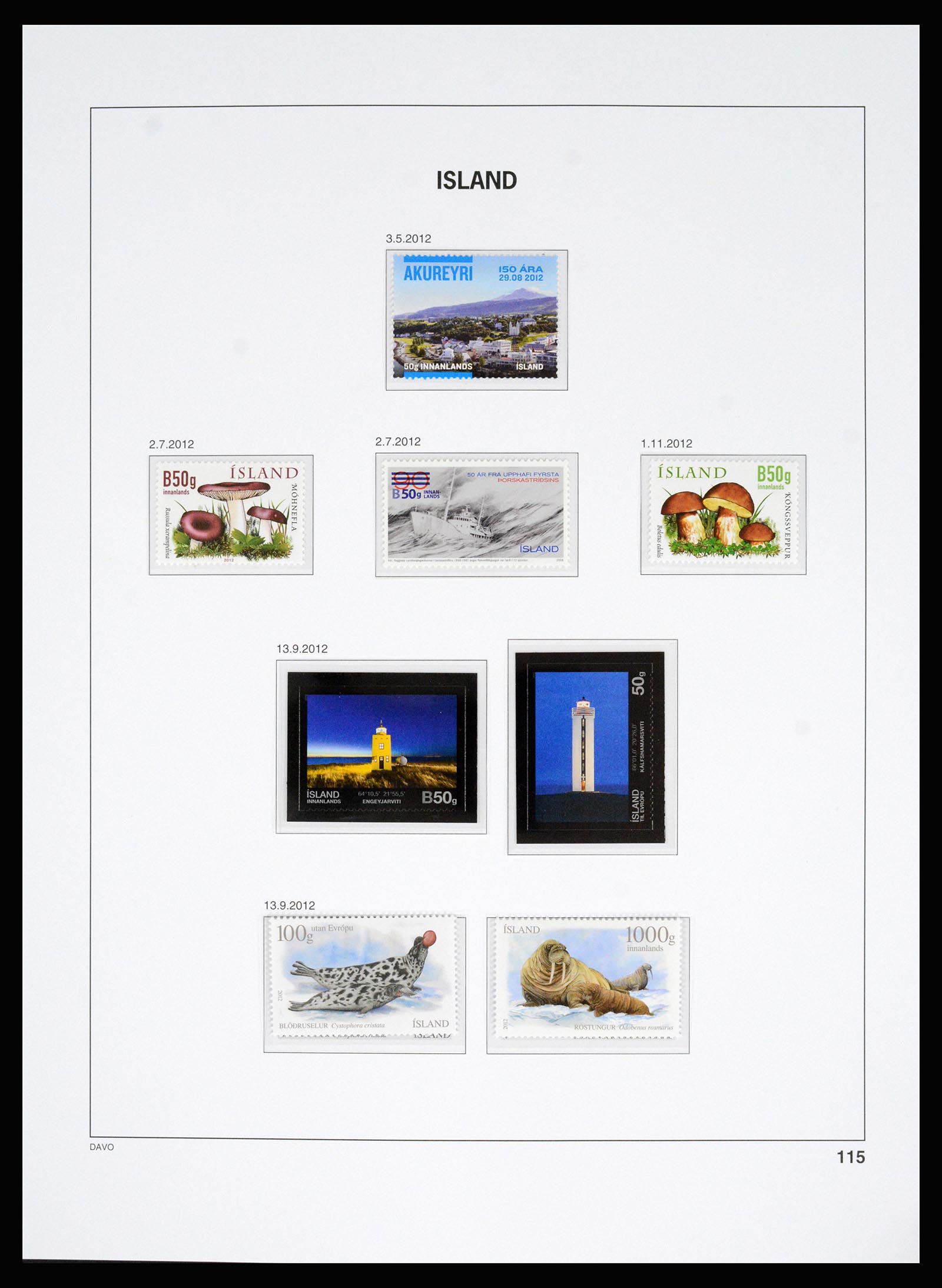 36525 170 - Postzegelverzameling 36525 IJsland 1911-2019!