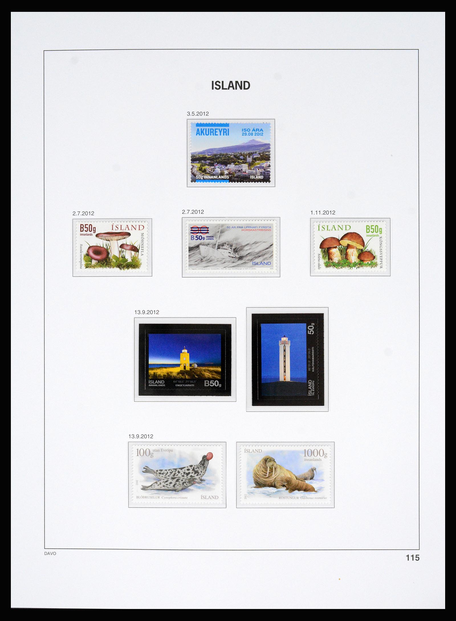 36525 171 - Postzegelverzameling 36525 IJsland 1911-2019!