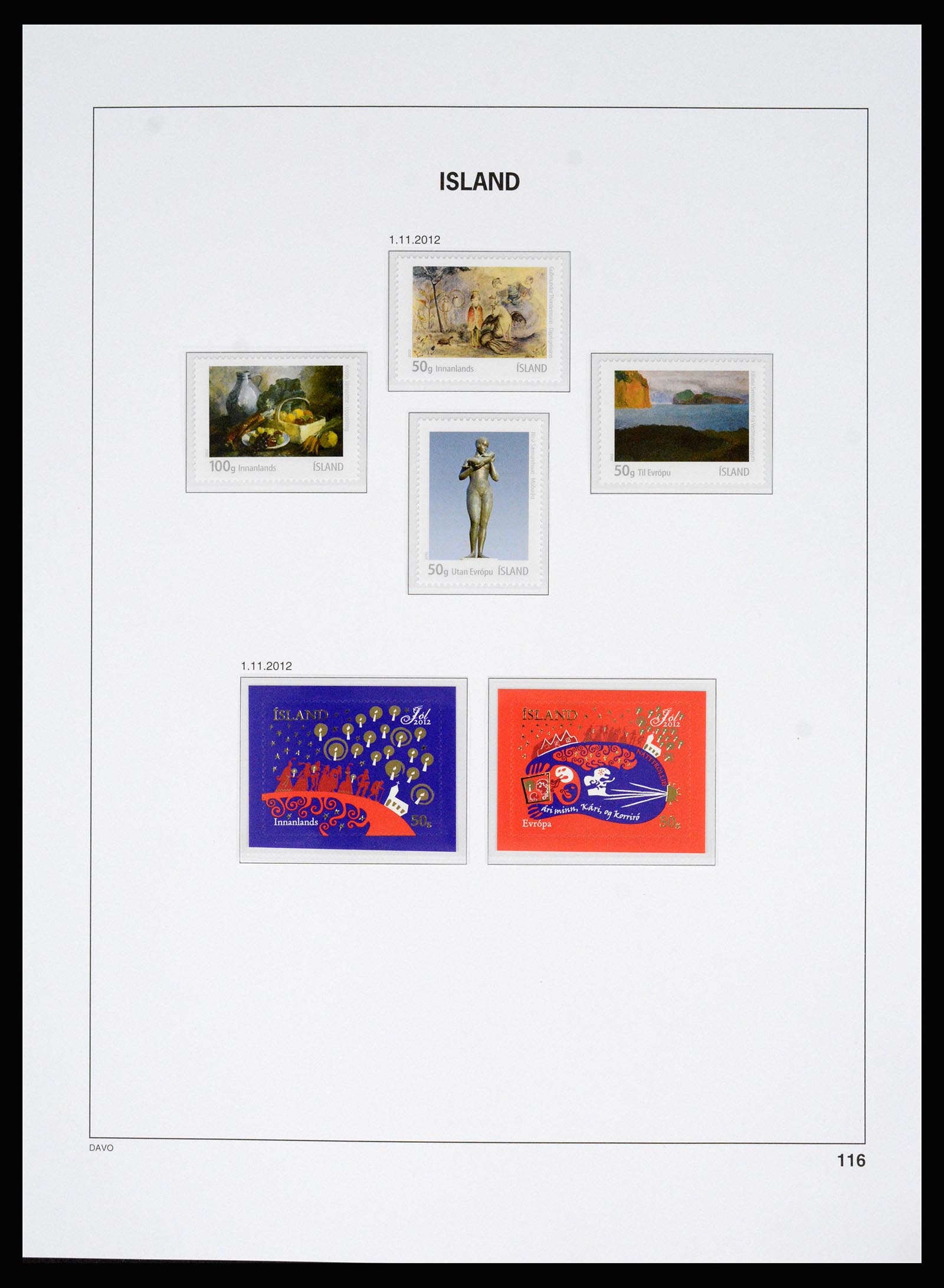 36525 172 - Postzegelverzameling 36525 IJsland 1911-2019!