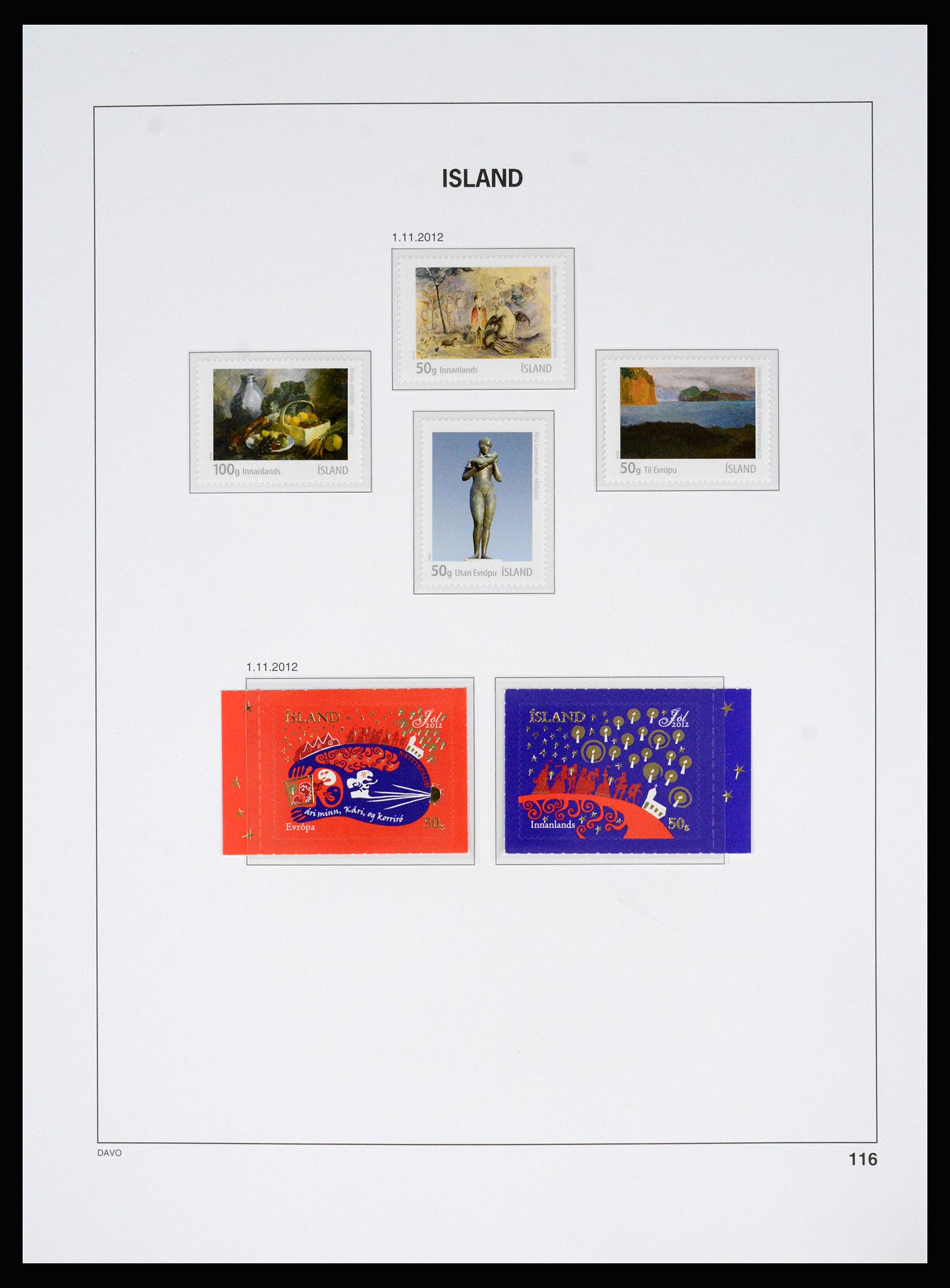 36525 173 - Postzegelverzameling 36525 IJsland 1911-2019!