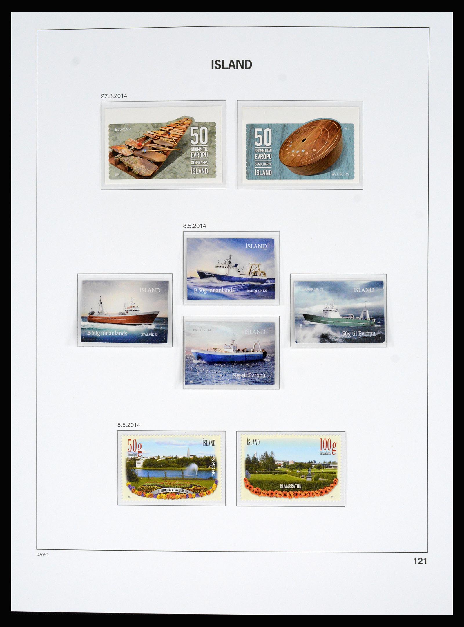 36525 178 - Postzegelverzameling 36525 IJsland 1911-2019!