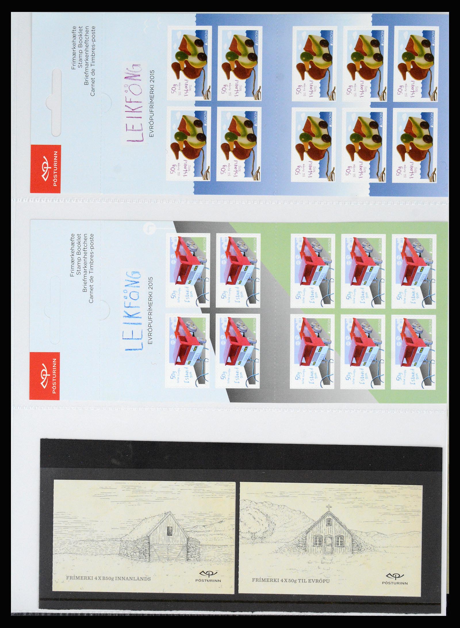 36525 242 - Postzegelverzameling 36525 IJsland 1911-2019!