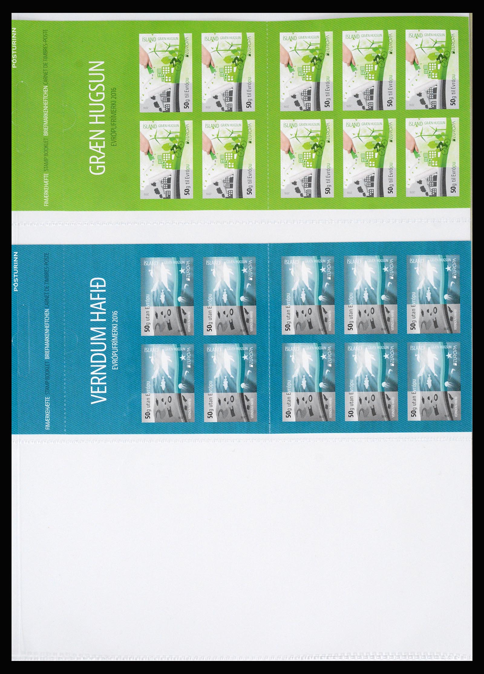 36525 243 - Postzegelverzameling 36525 IJsland 1911-2019!