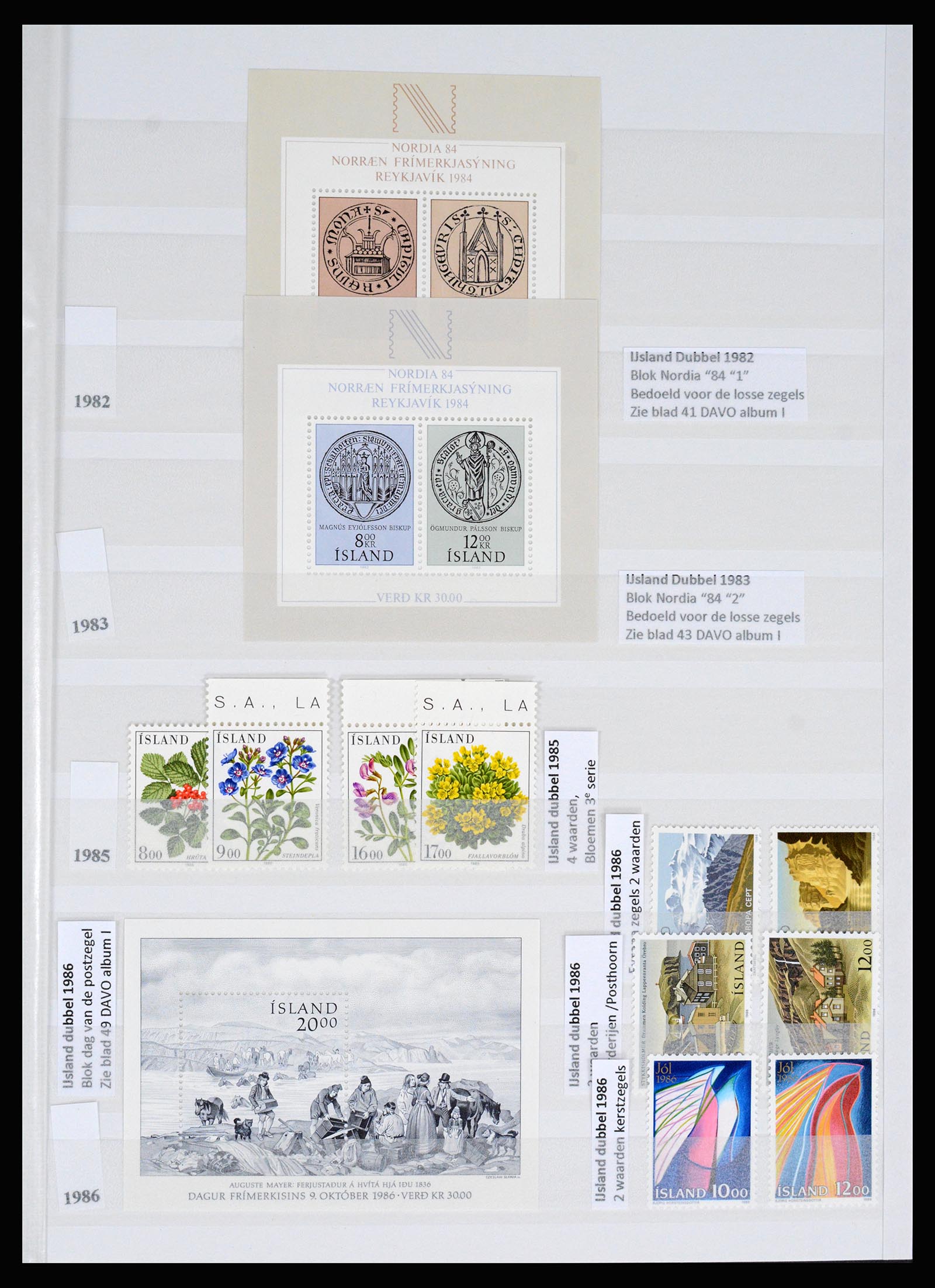 36525 260 - Postzegelverzameling 36525 IJsland 1911-2019!