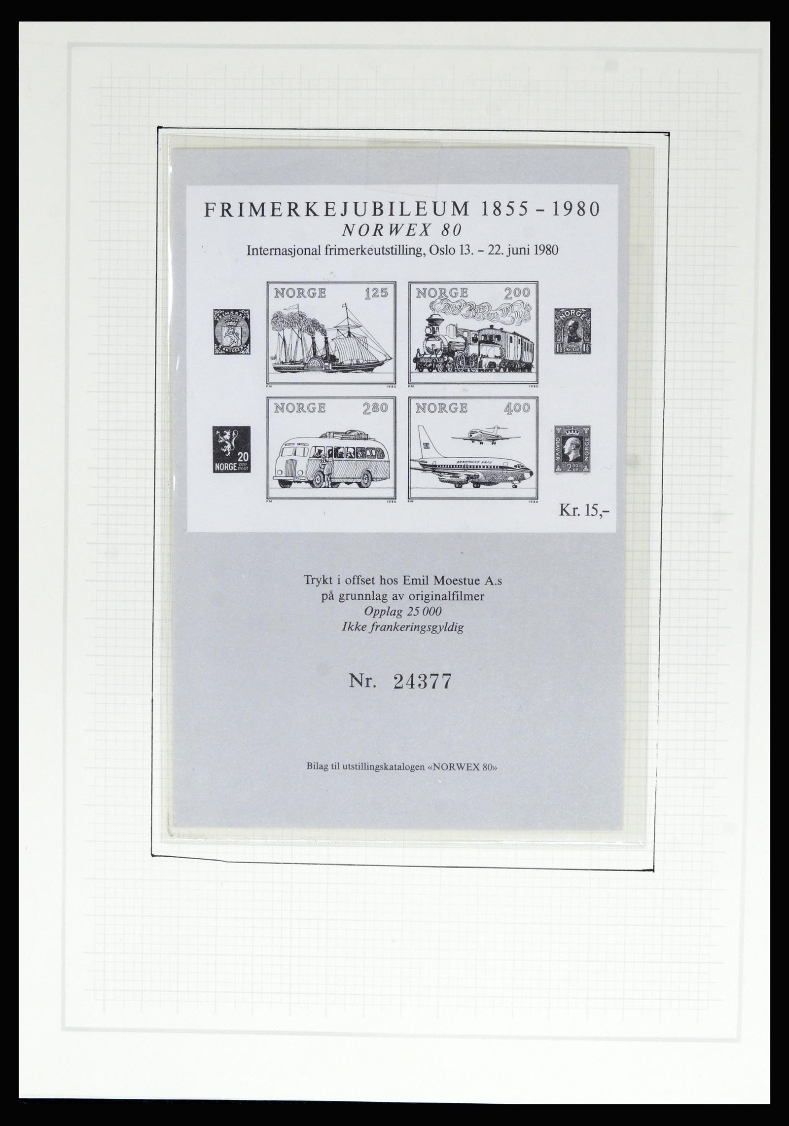 36540 102 - Postzegelverzameling 36540 Noorwegen 1855-2019!
