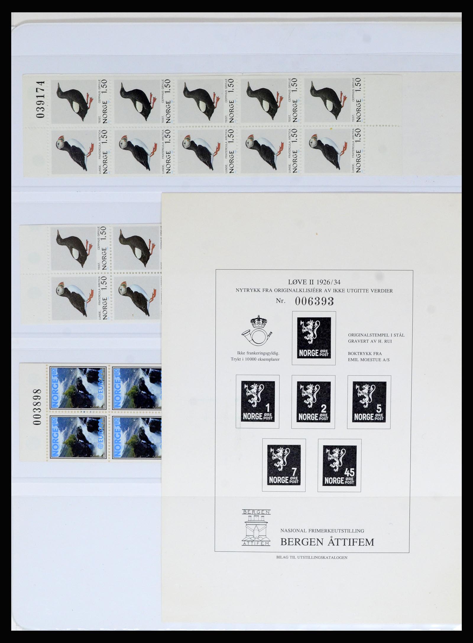 36540 108 - Postzegelverzameling 36540 Noorwegen 1855-2019!