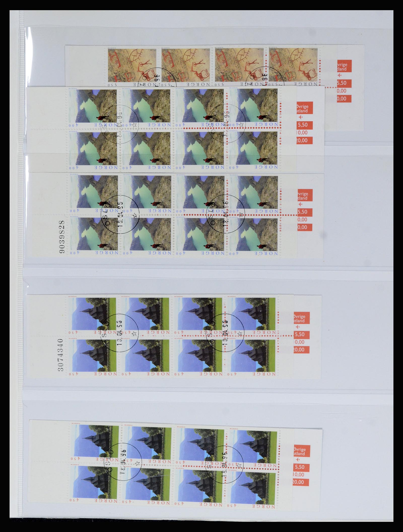 36540 112 - Postzegelverzameling 36540 Noorwegen 1855-2019!