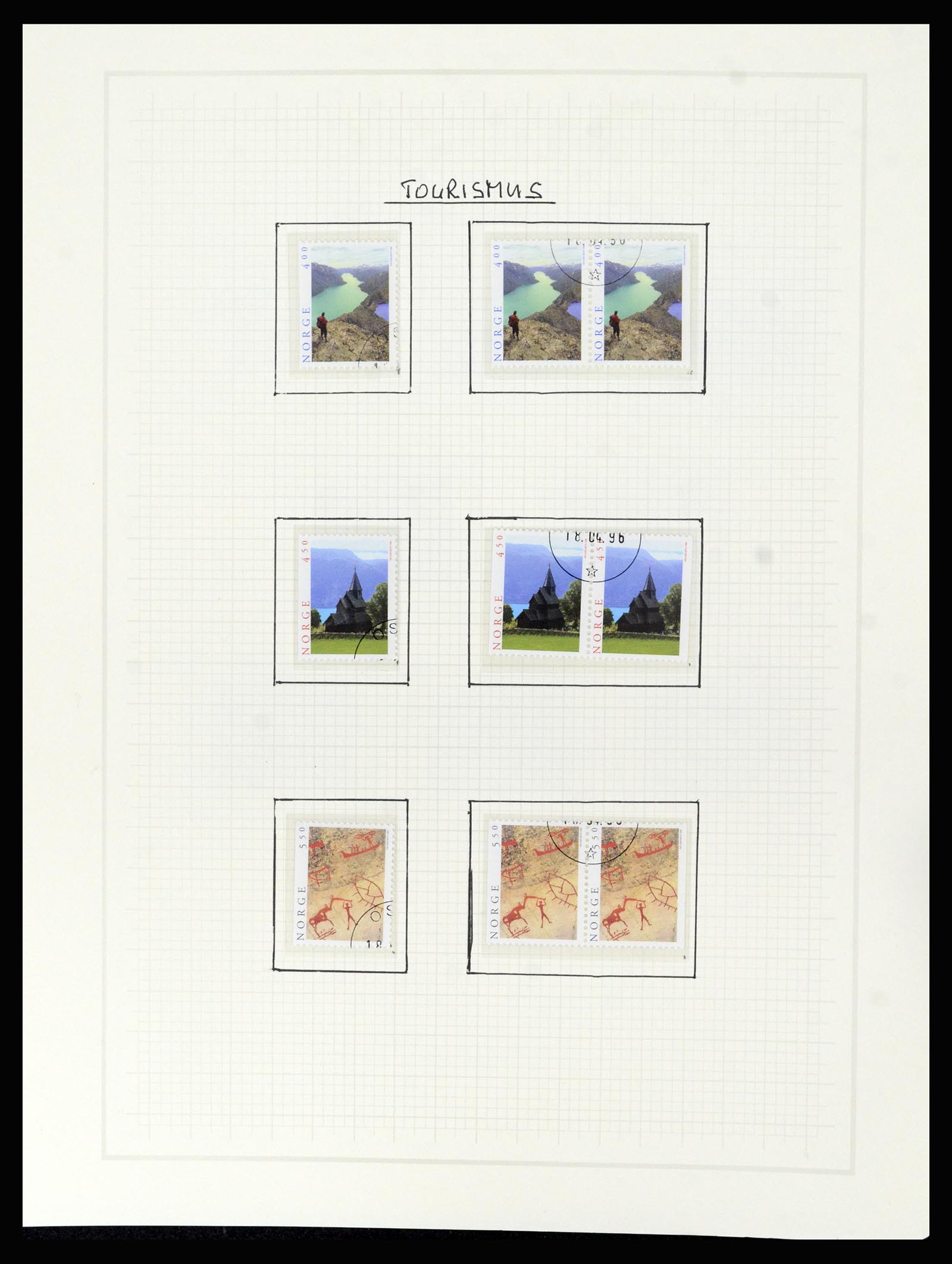 36540 147 - Postzegelverzameling 36540 Noorwegen 1855-2019!