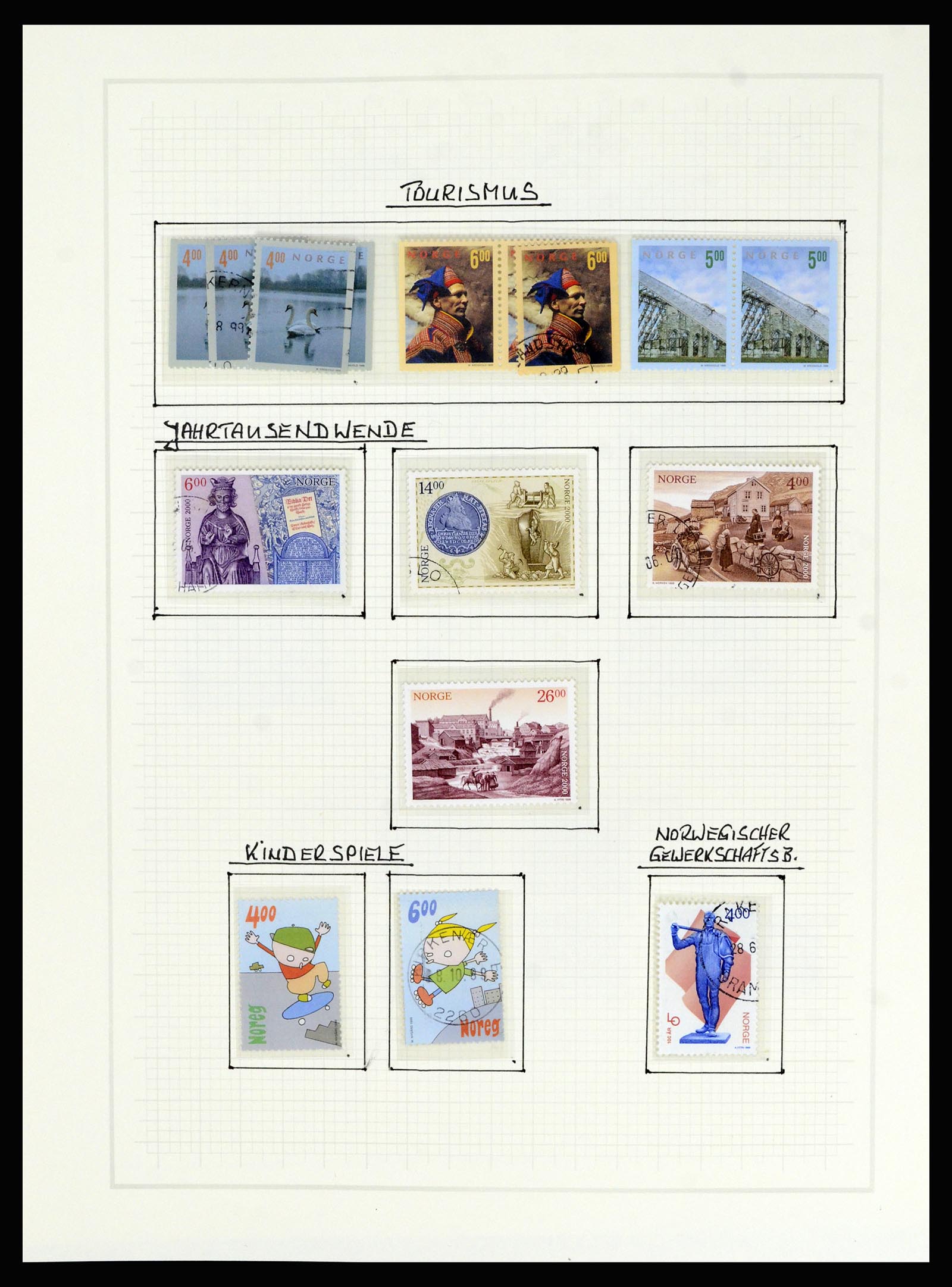 36540 159 - Postzegelverzameling 36540 Noorwegen 1855-2019!