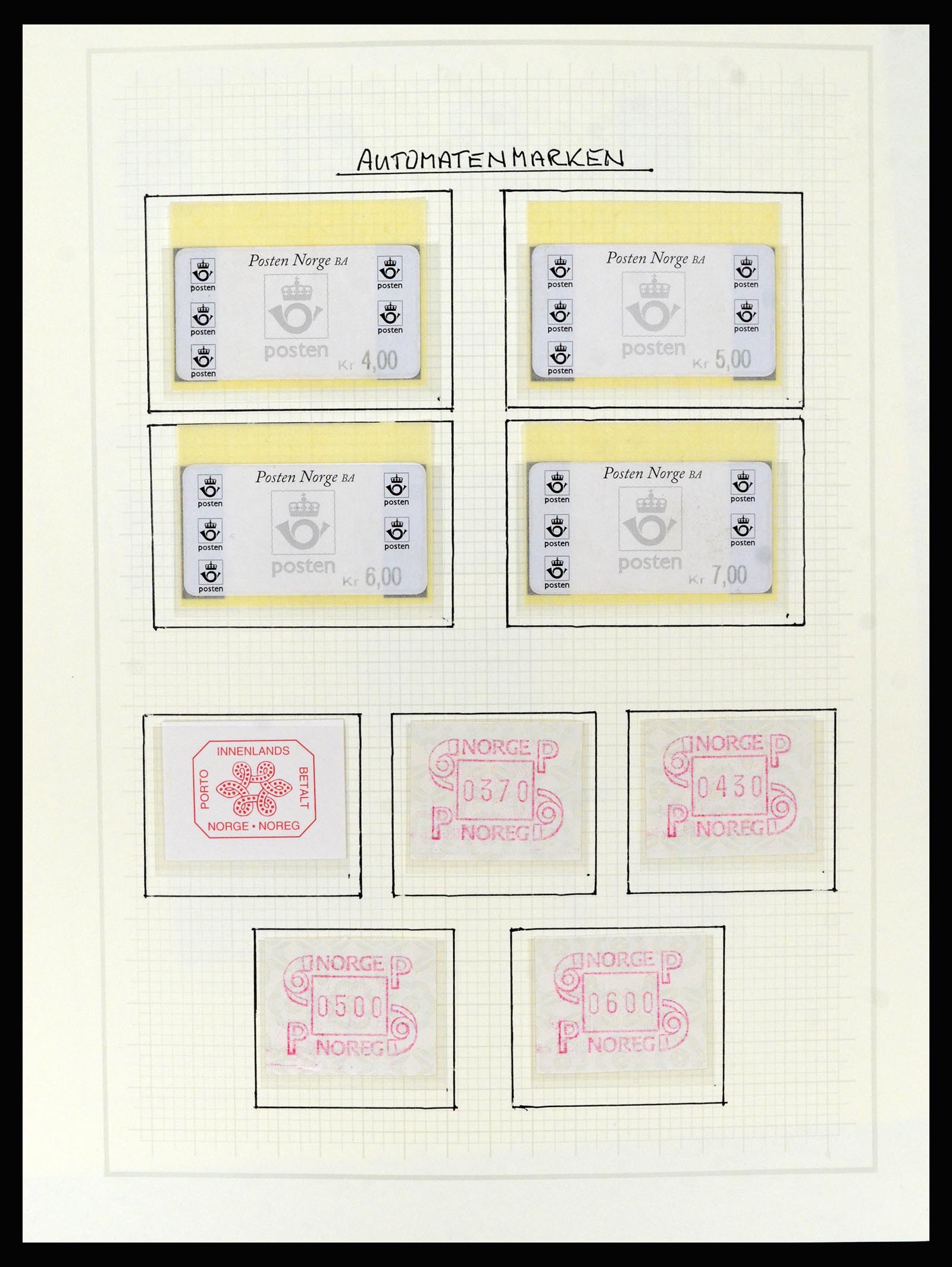 36540 163 - Postzegelverzameling 36540 Noorwegen 1855-2019!
