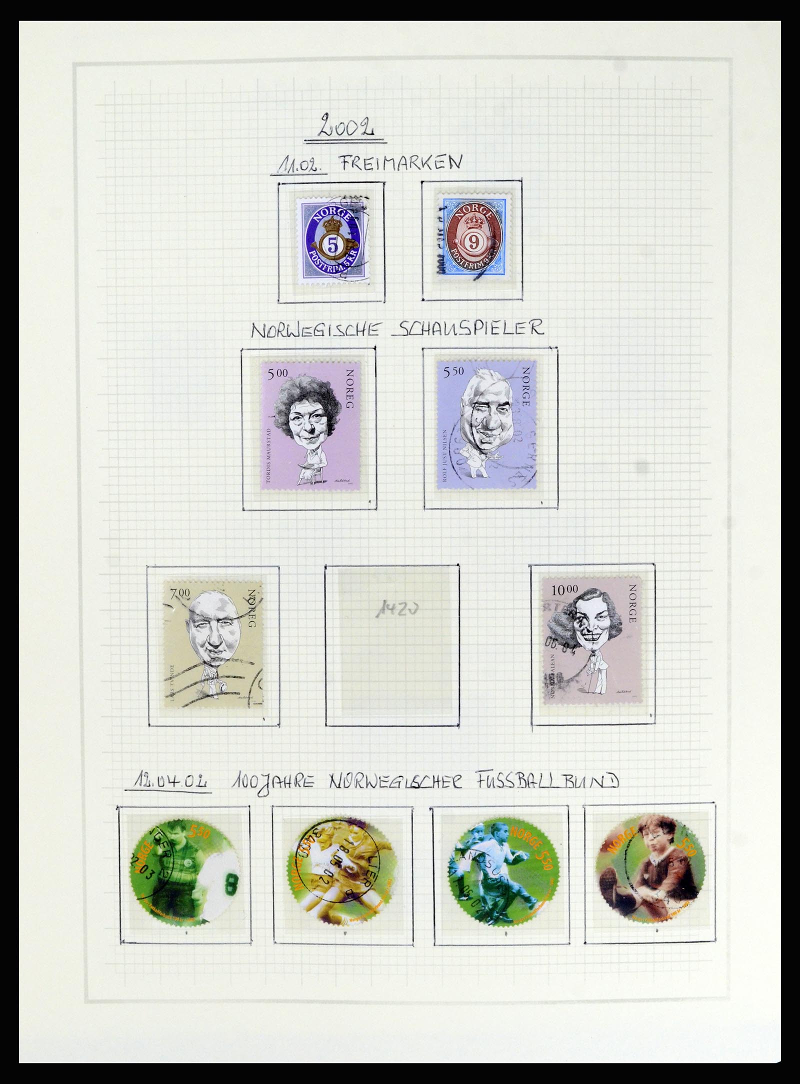 36540 172 - Postzegelverzameling 36540 Noorwegen 1855-2019!