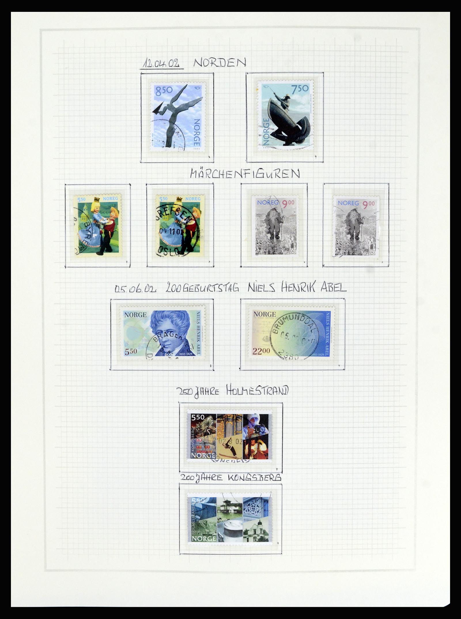 36540 173 - Postzegelverzameling 36540 Noorwegen 1855-2019!