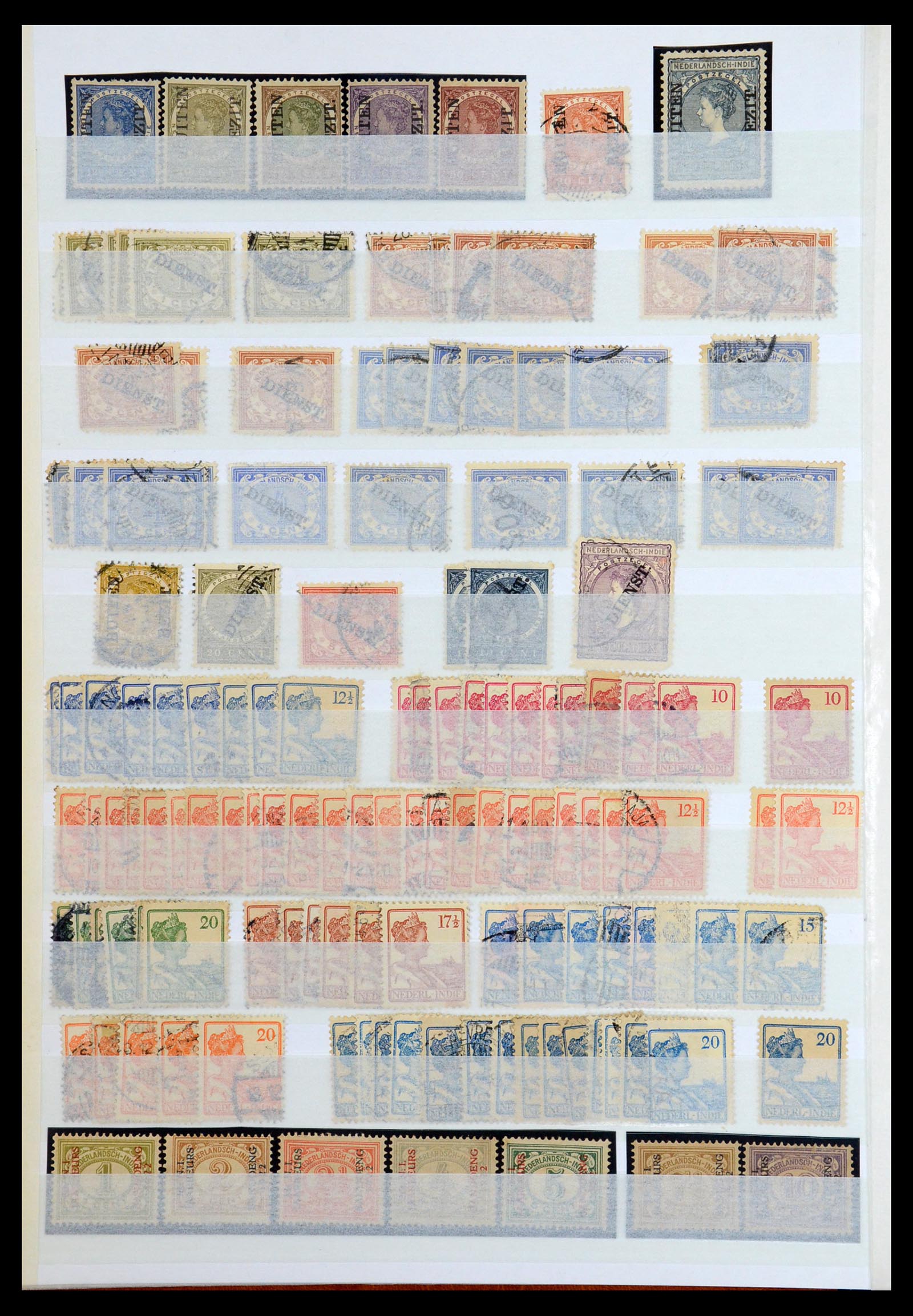 36546 006 - Stamp collection 36546 Dutch territories 1870-1948.