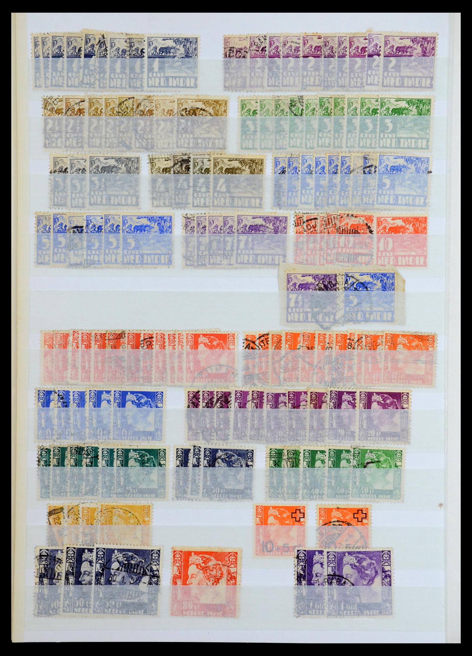 36546 010 - Stamp collection 36546 Dutch territories 1870-1948.