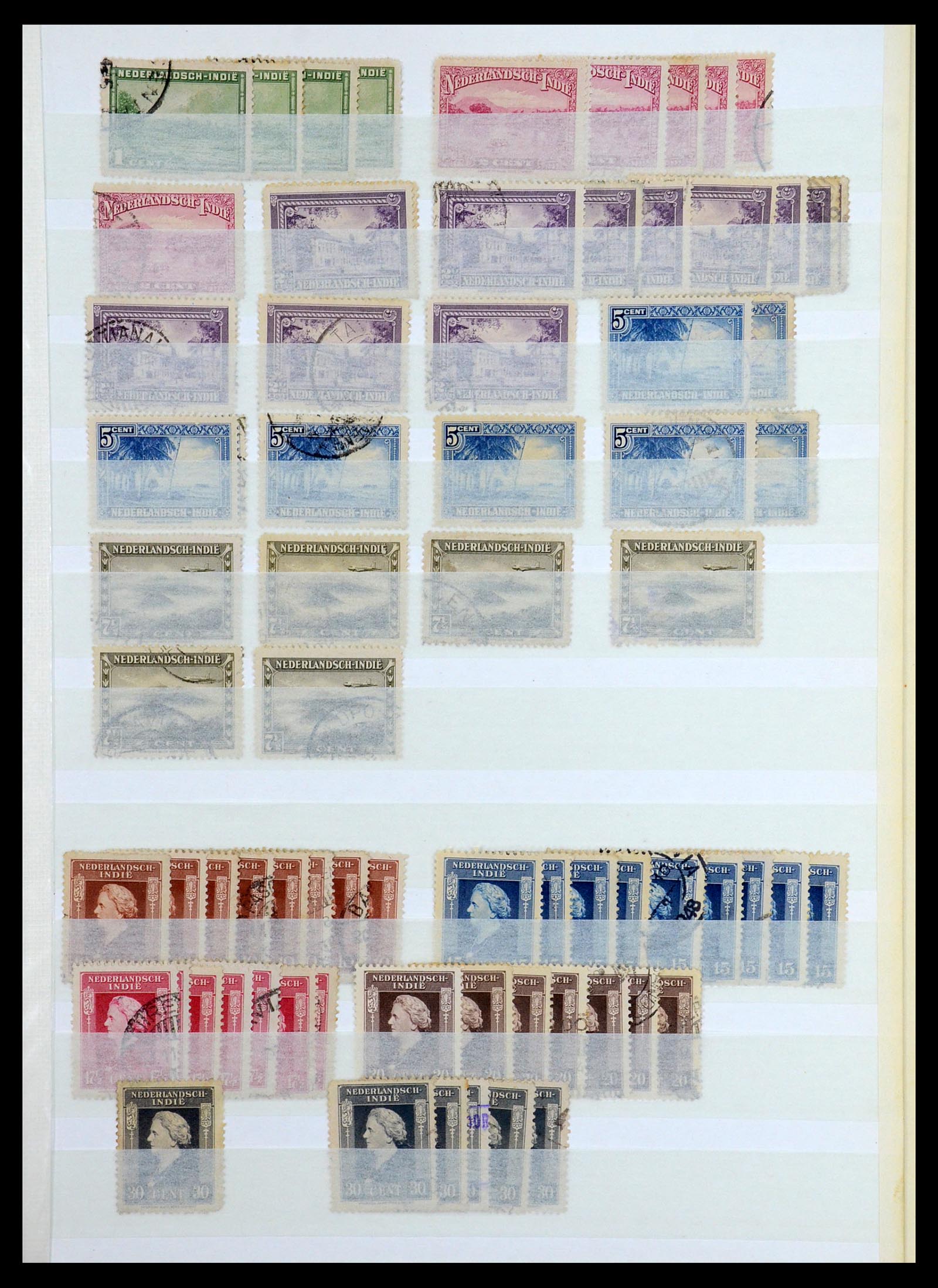 36546 013 - Stamp collection 36546 Dutch territories 1870-1948.