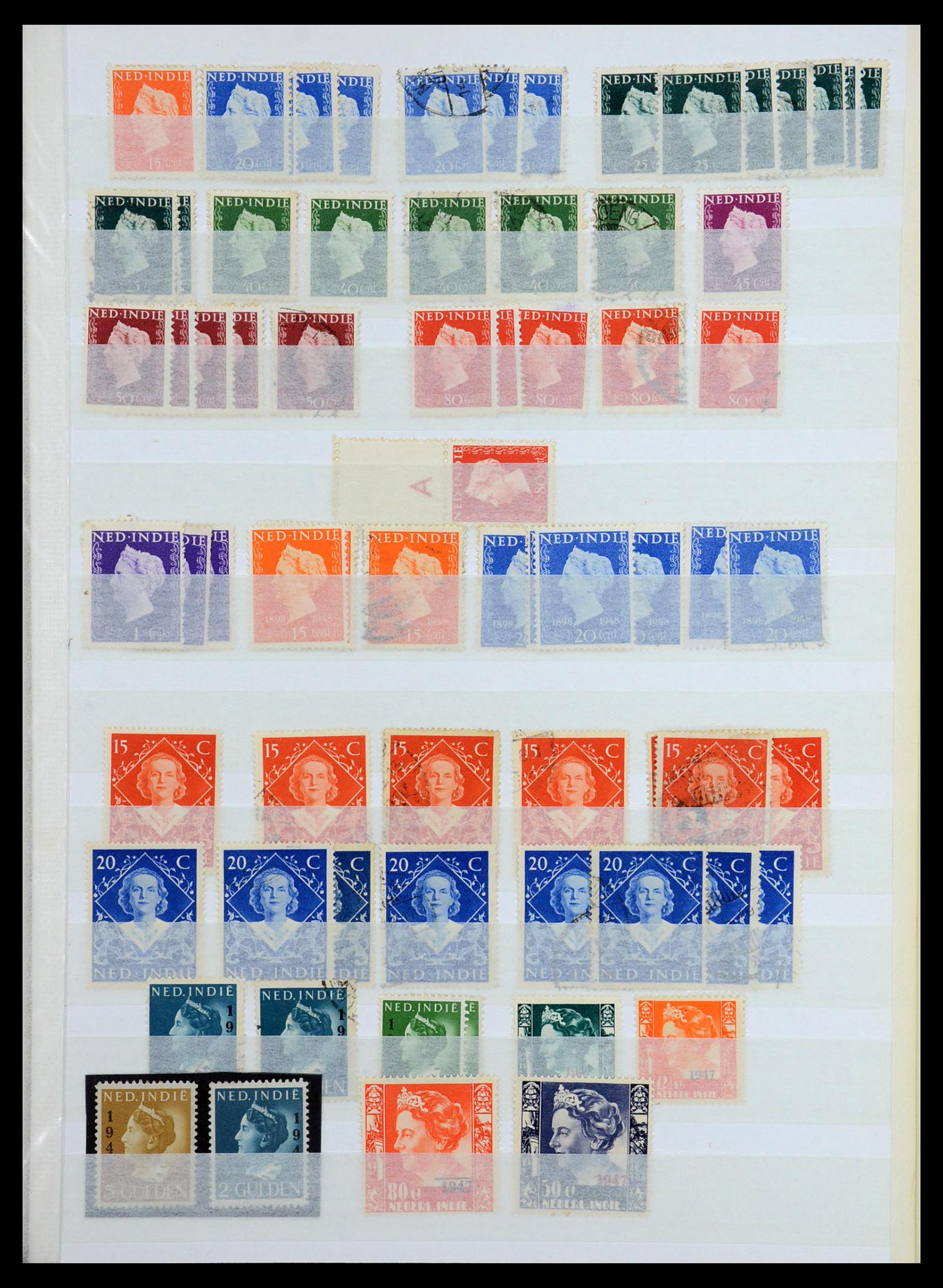 36546 015 - Stamp collection 36546 Dutch territories 1870-1948.