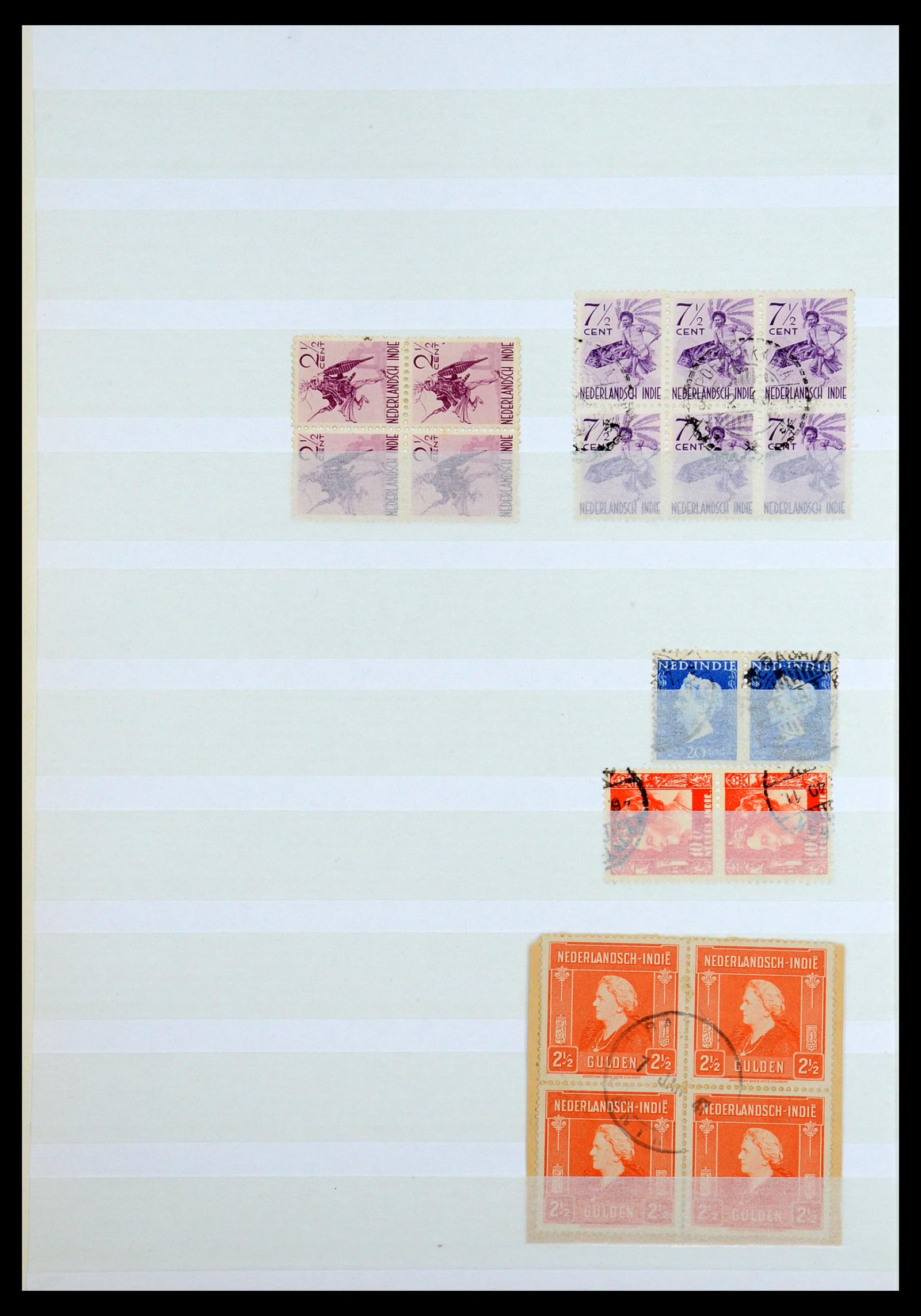 36546 018 - Stamp collection 36546 Dutch territories 1870-1948.