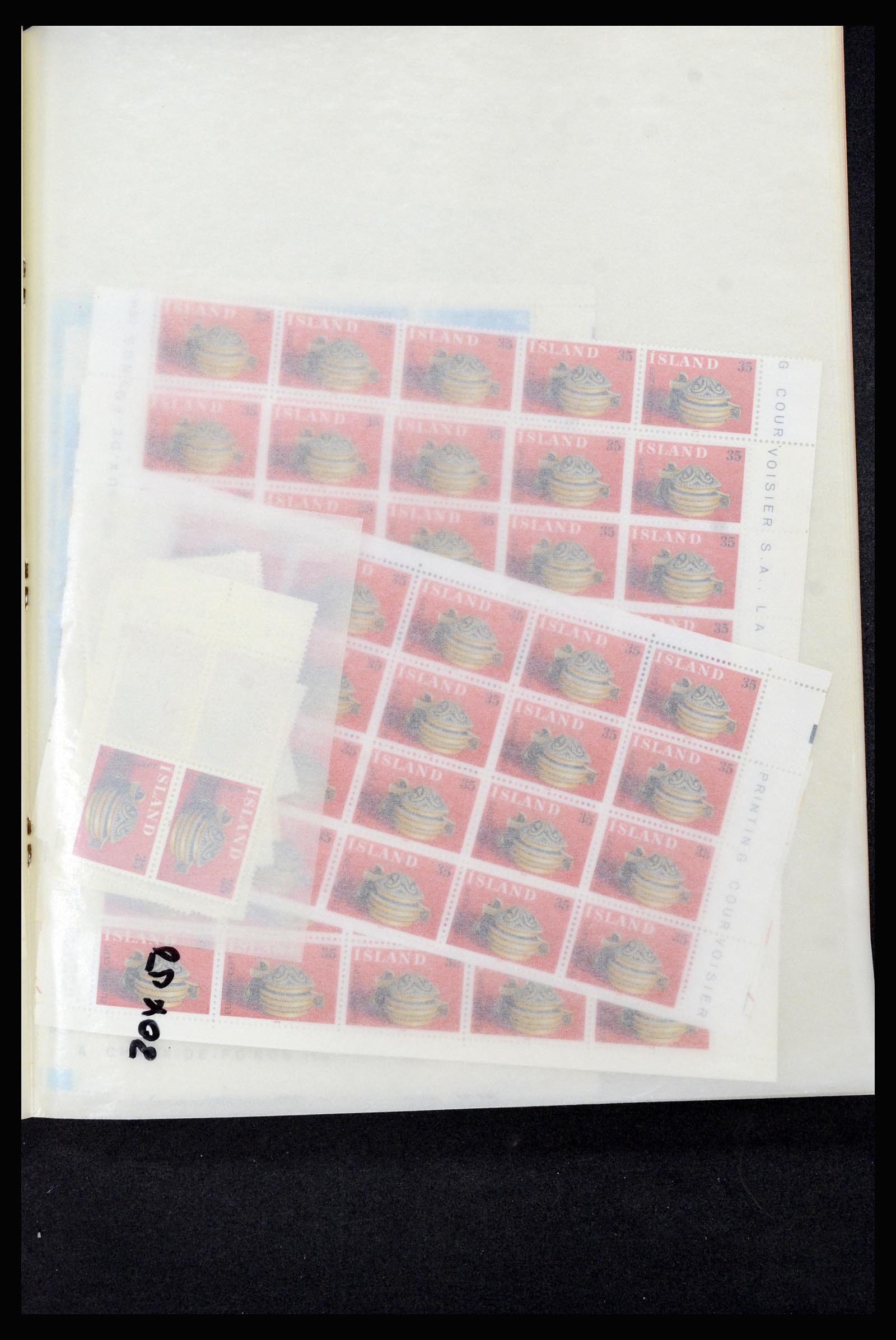 36588 112 - Postzegelverzameling 36588 IJsland 1950-1992.