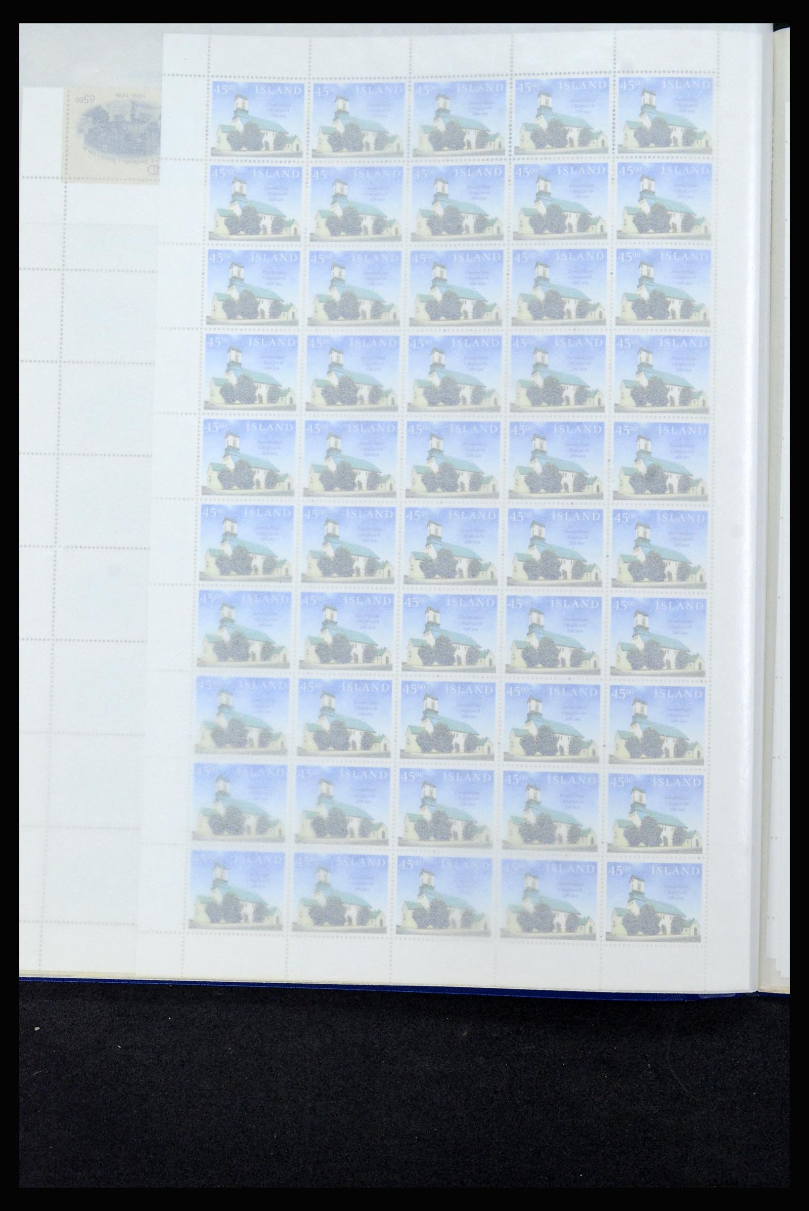 36588 150 - Postzegelverzameling 36588 IJsland 1950-1992.
