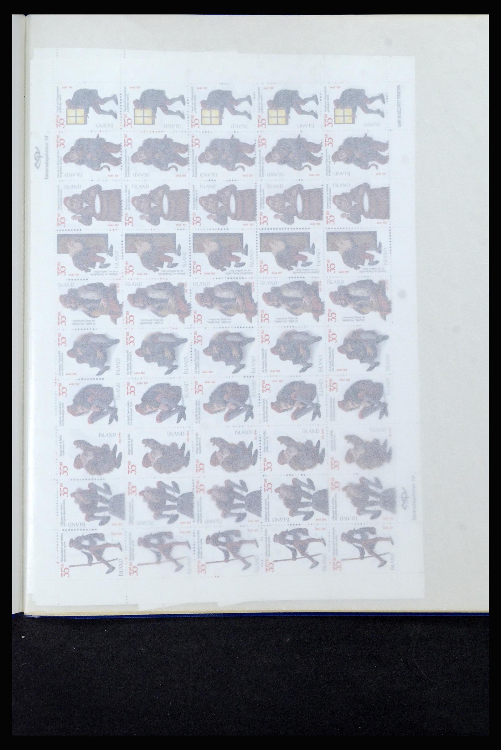 36588 151 - Postzegelverzameling 36588 IJsland 1950-1992.