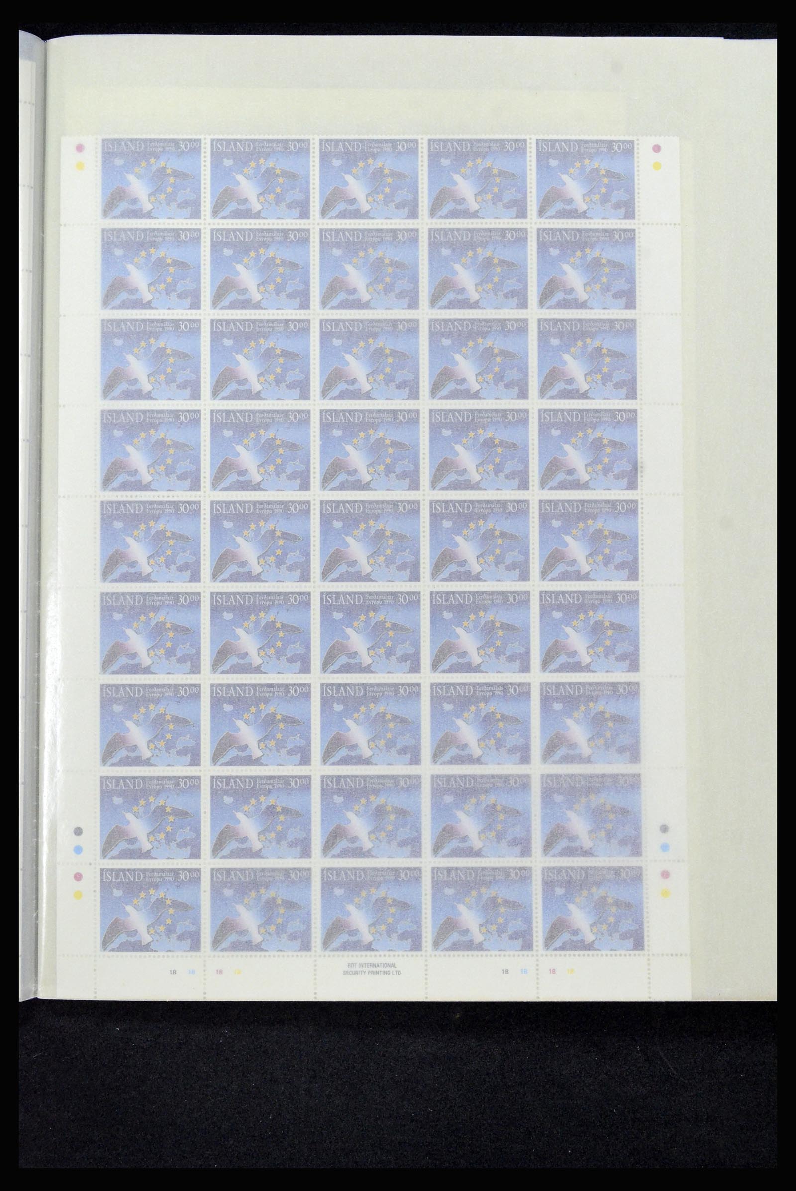 36588 154 - Postzegelverzameling 36588 IJsland 1950-1992.