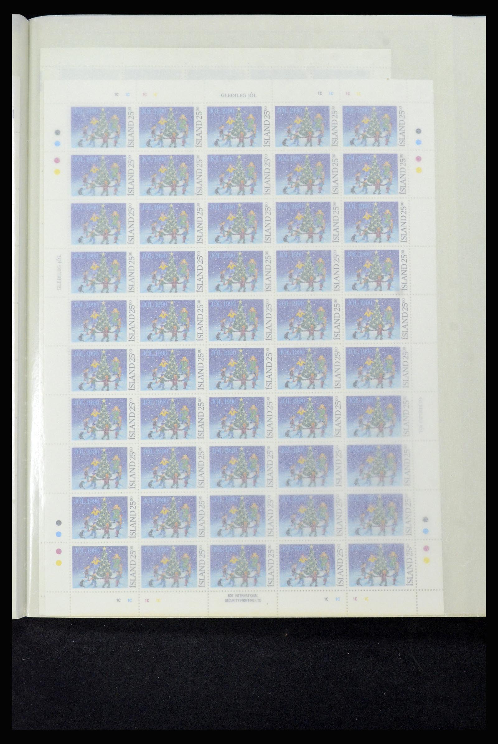 36588 156 - Postzegelverzameling 36588 IJsland 1950-1992.