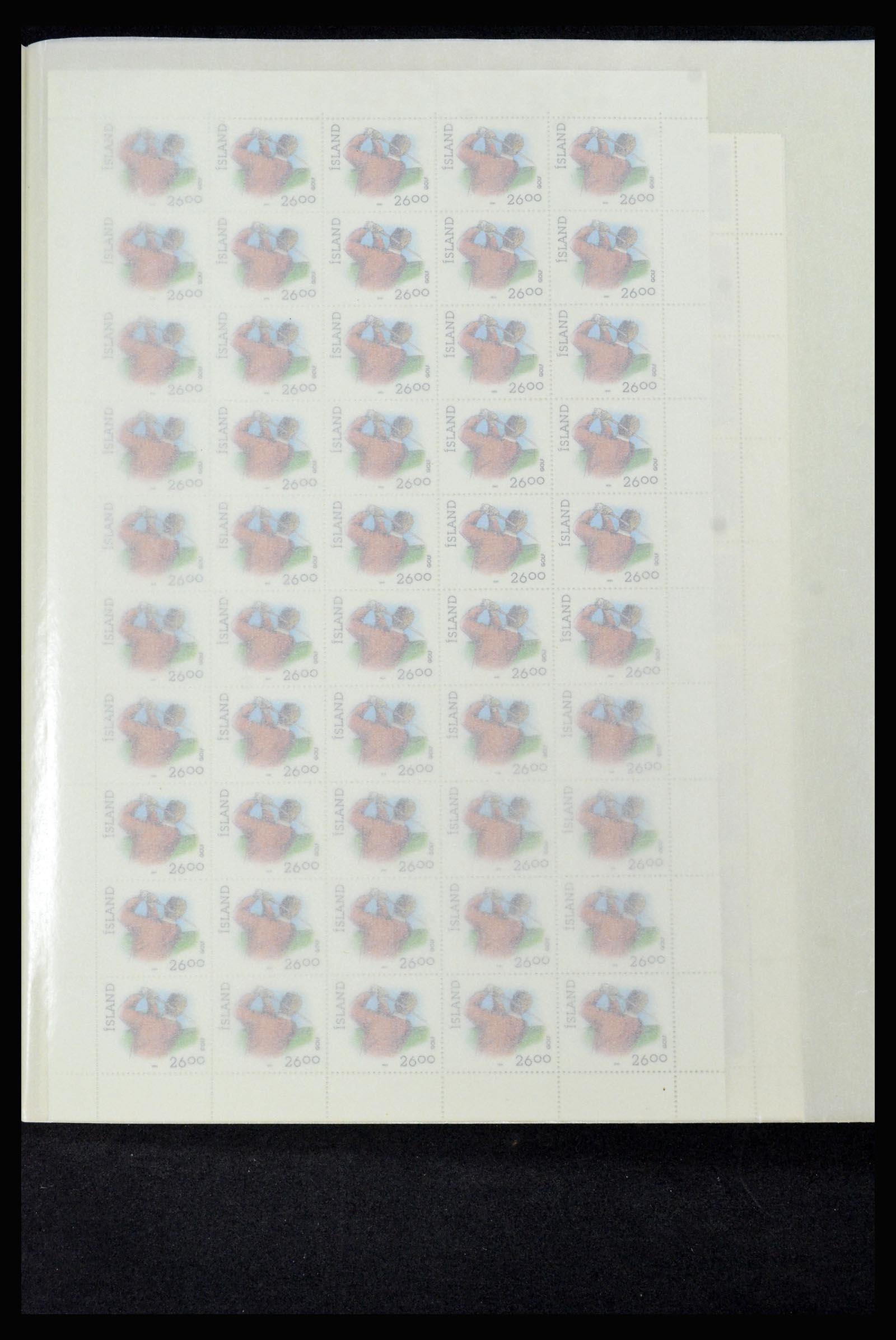 36588 160 - Postzegelverzameling 36588 IJsland 1950-1992.