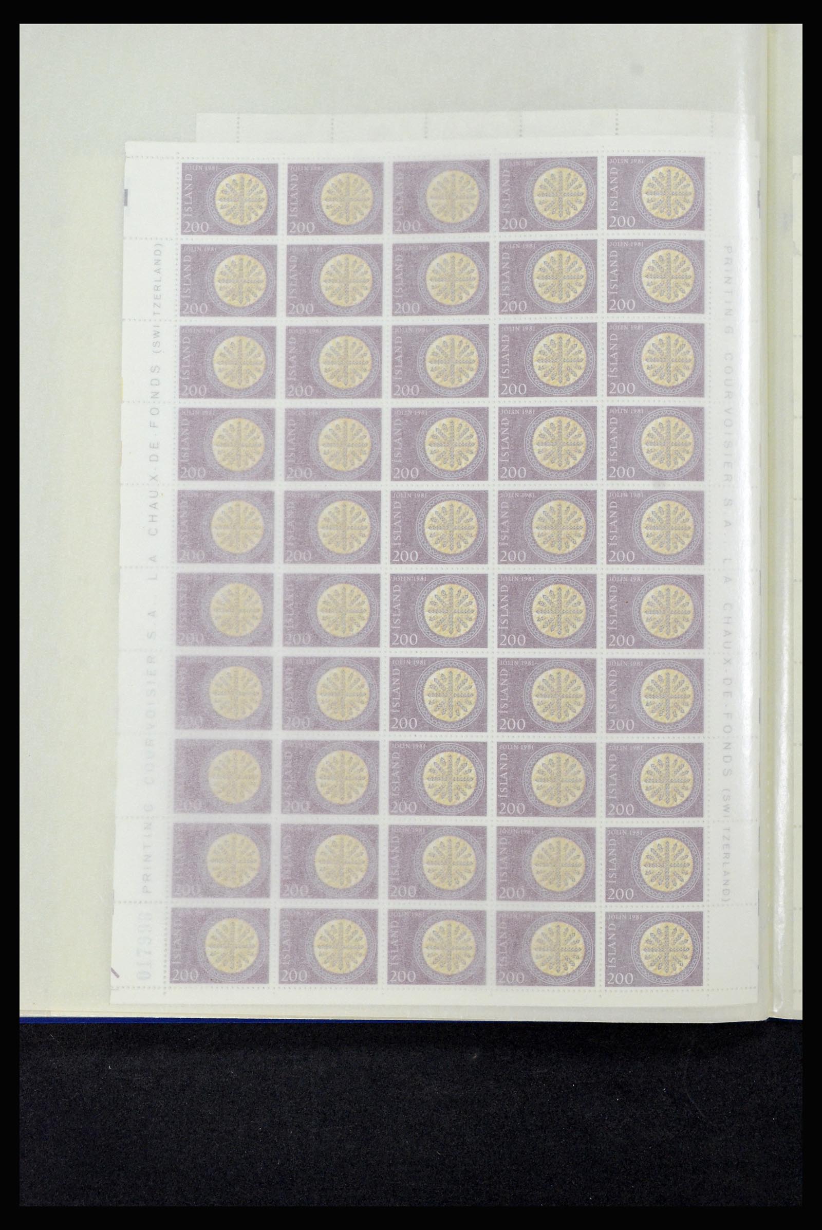 36588 201 - Postzegelverzameling 36588 IJsland 1950-1992.
