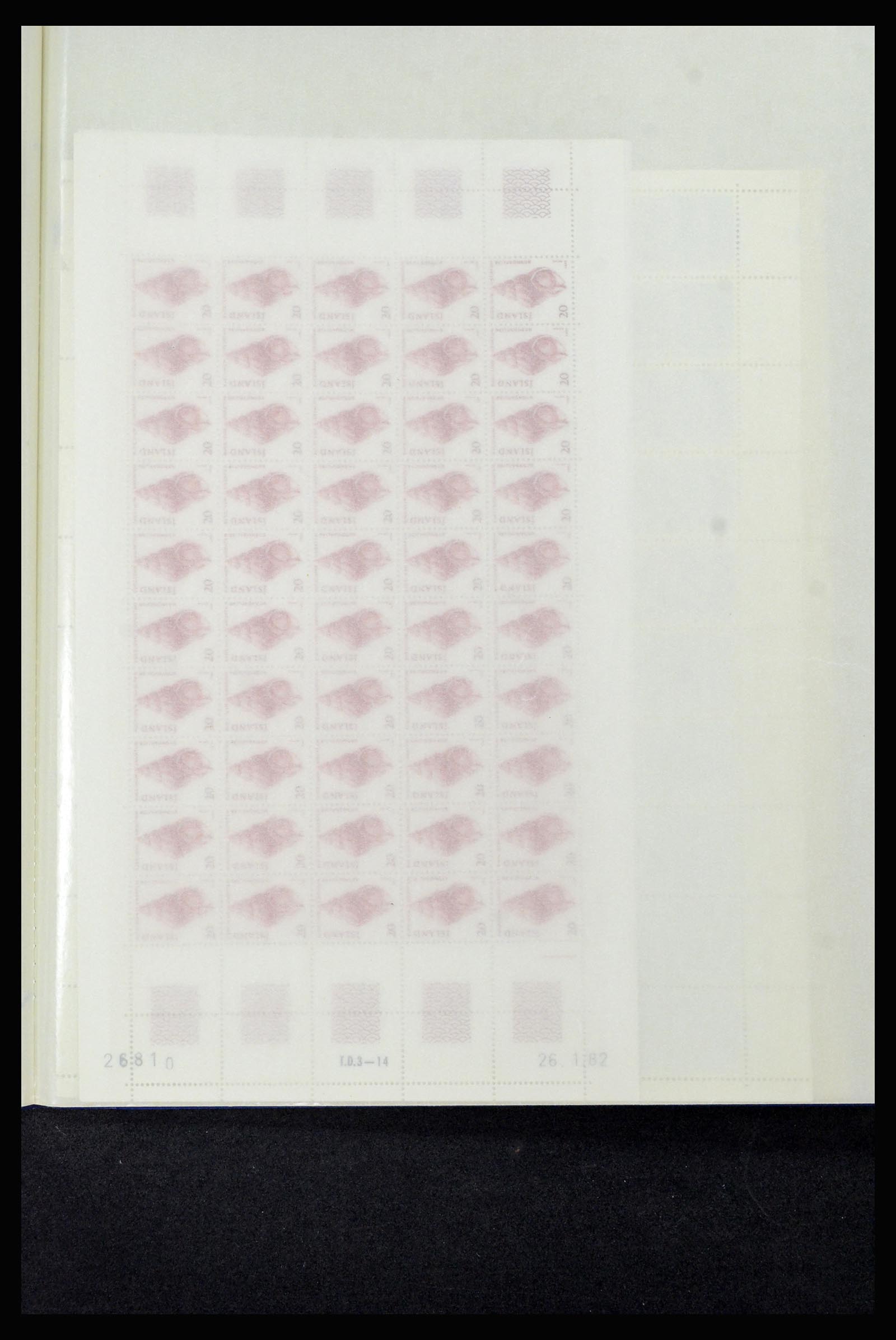 36588 202 - Postzegelverzameling 36588 IJsland 1950-1992.
