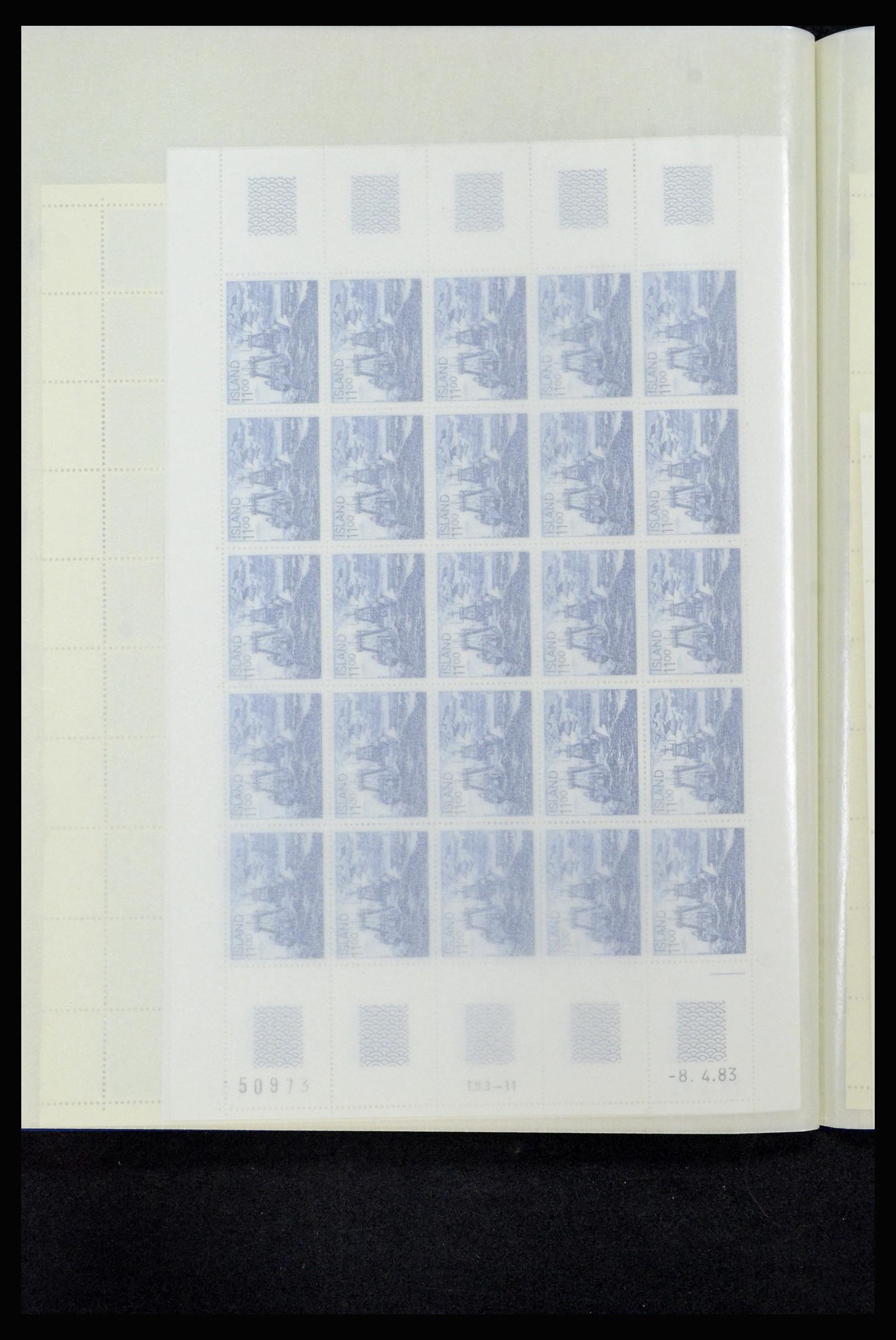 36588 207 - Postzegelverzameling 36588 IJsland 1950-1992.