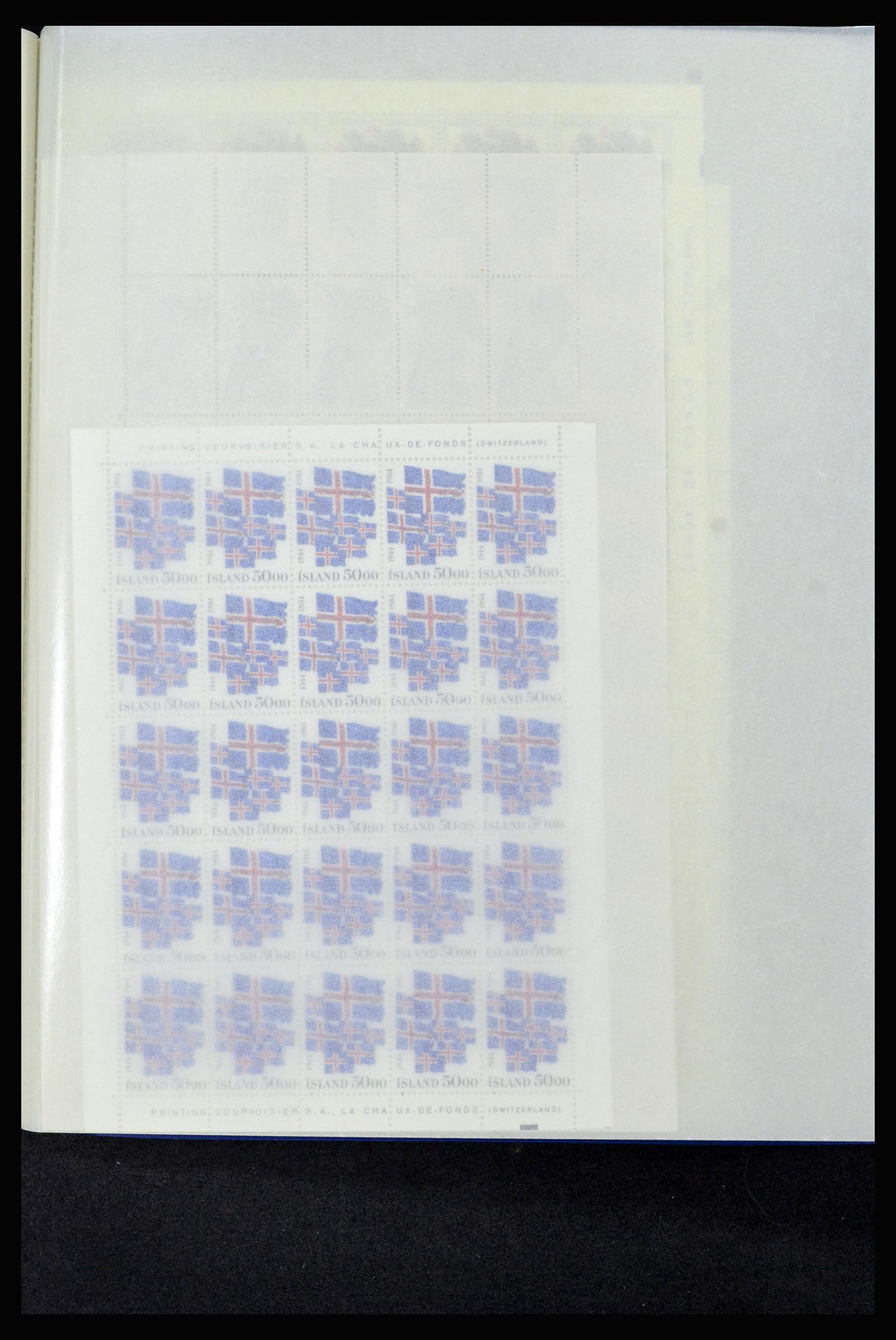 36588 212 - Postzegelverzameling 36588 IJsland 1950-1992.