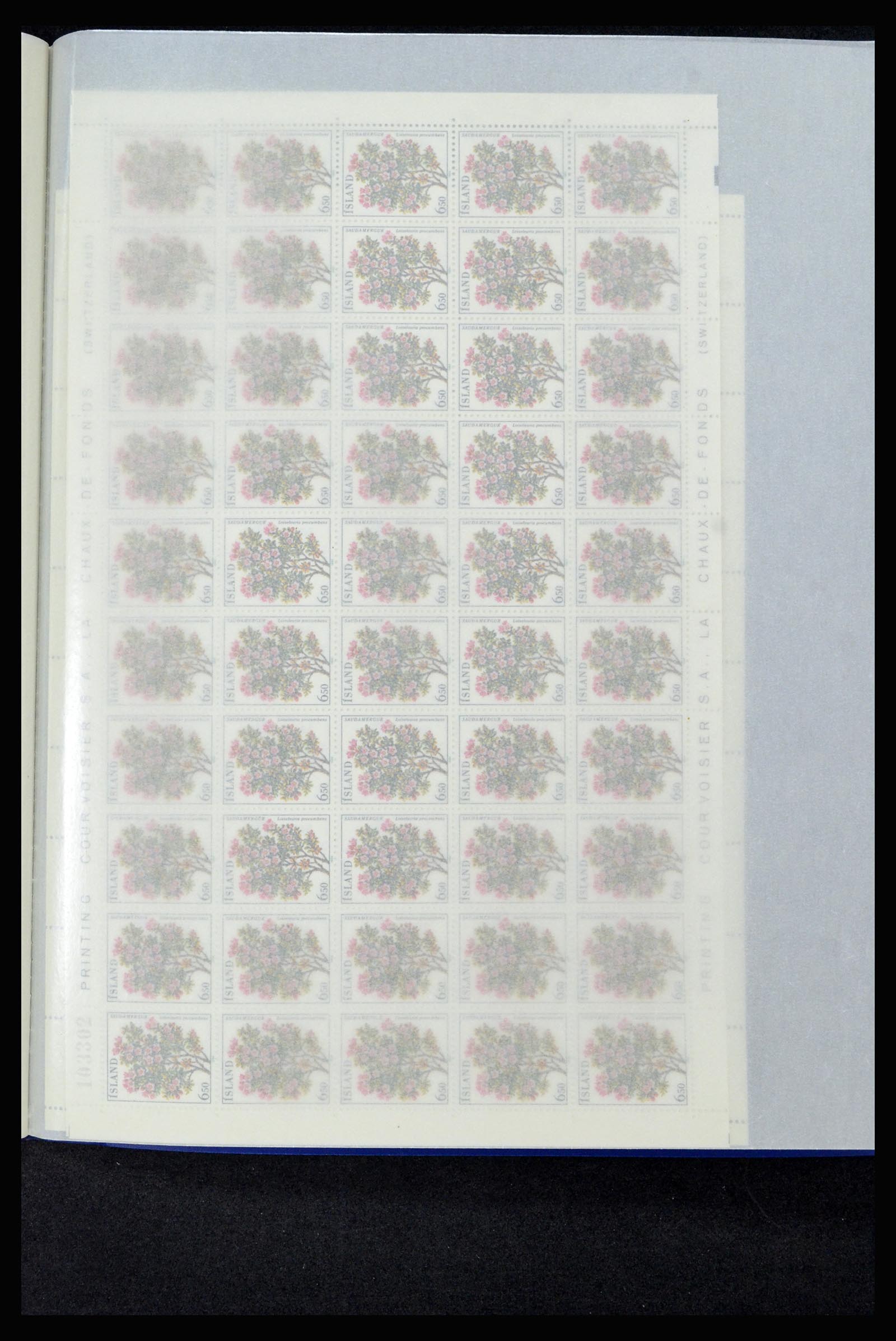 36588 214 - Postzegelverzameling 36588 IJsland 1950-1992.