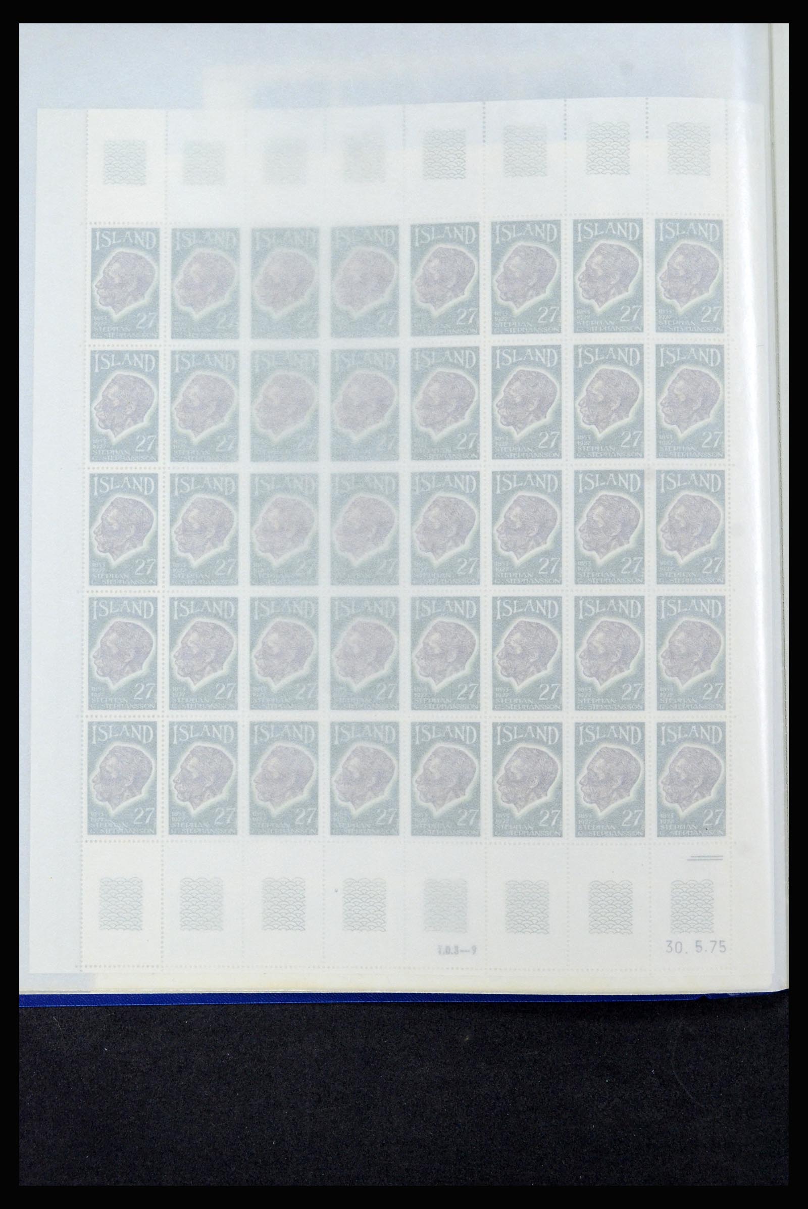 36588 219 - Postzegelverzameling 36588 IJsland 1950-1992.