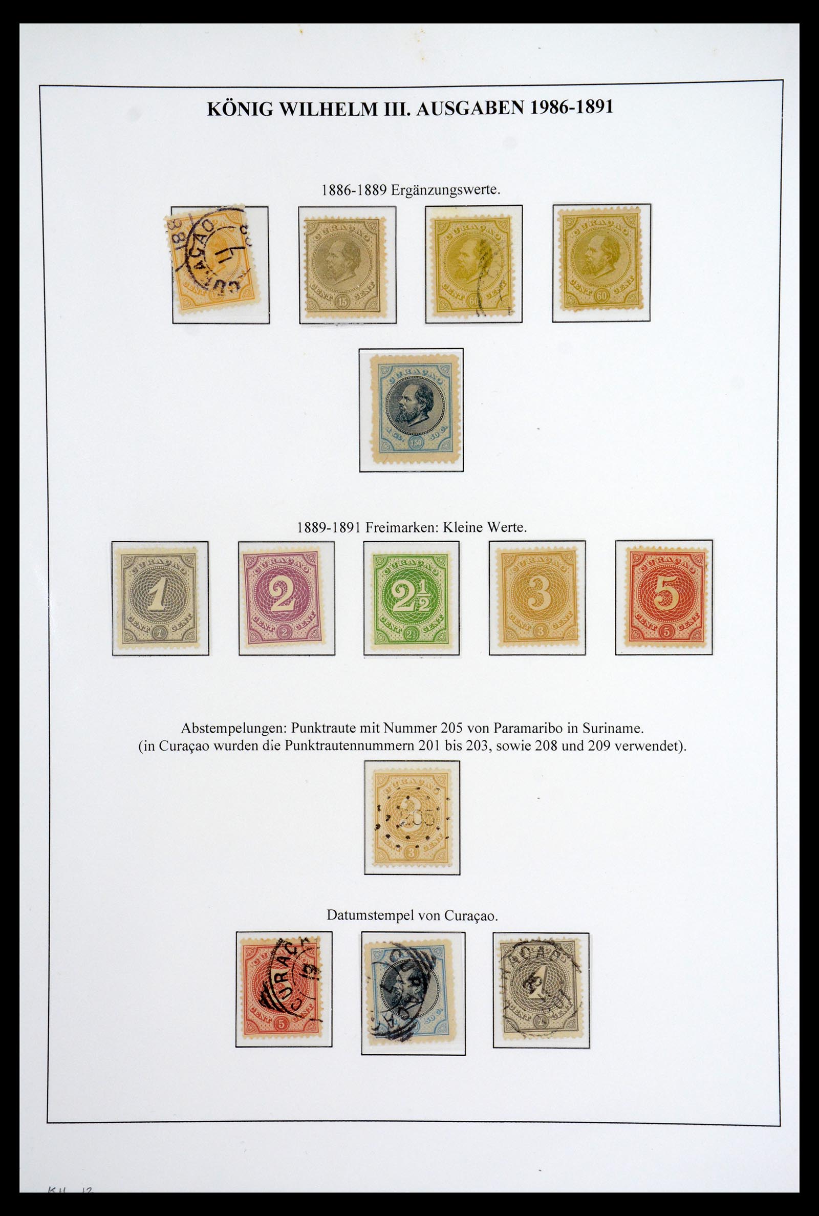 36589 002 - Postzegelverzameling 36589 Curaçao en Nederlandse Antillen 1873-1992.