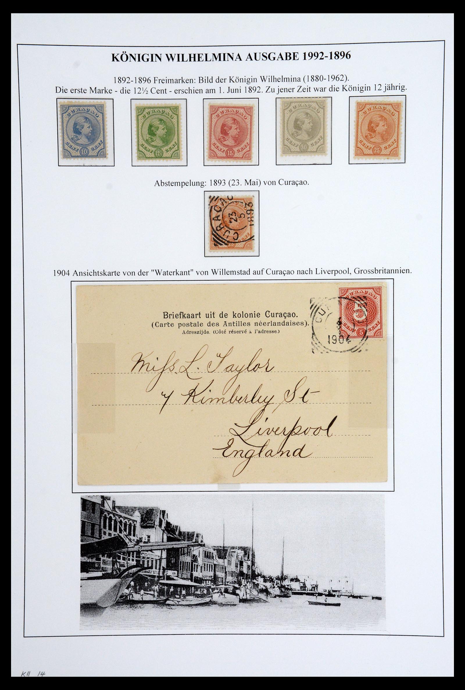 36589 003 - Postzegelverzameling 36589 Curaçao en Nederlandse Antillen 1873-1992.
