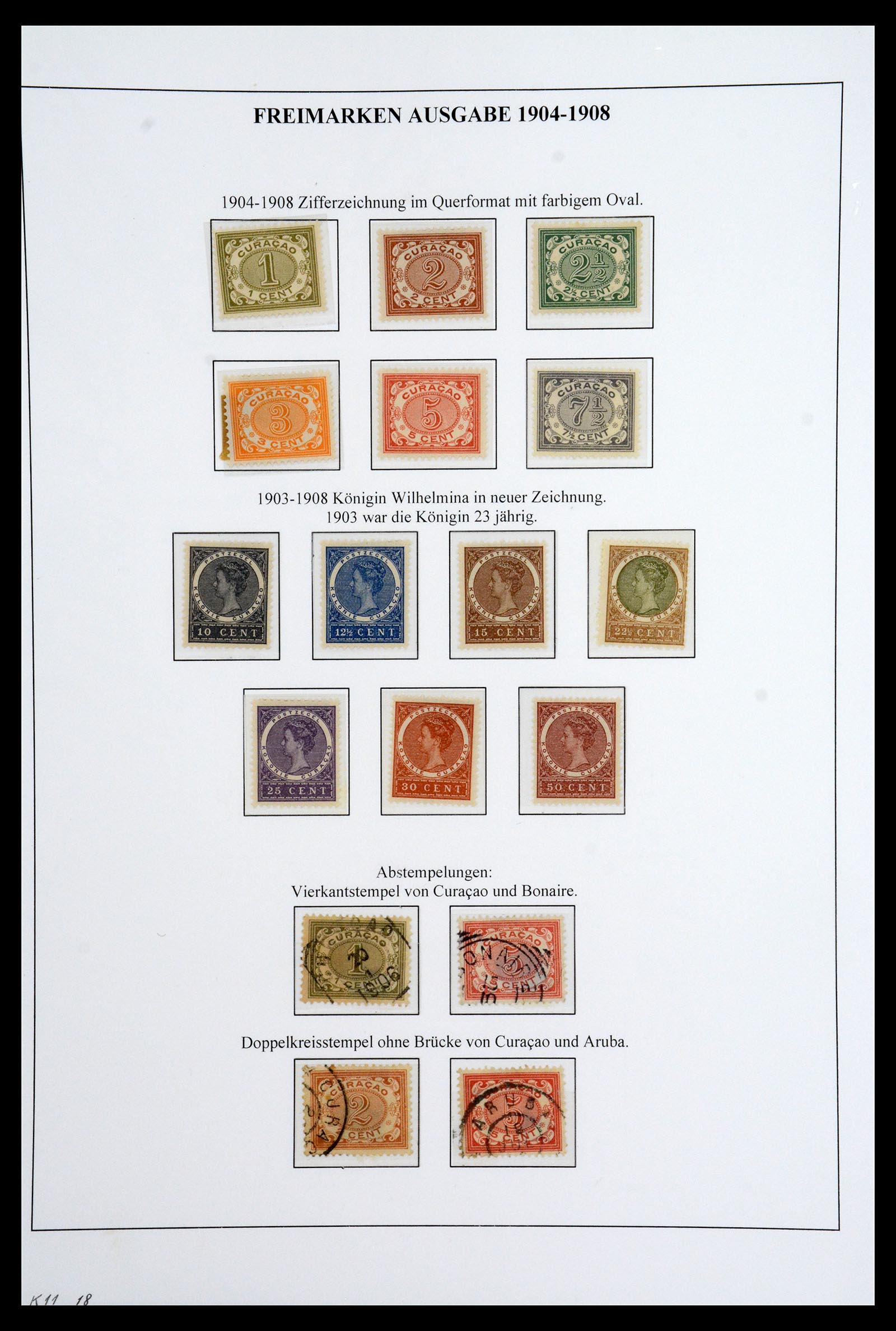 36589 005 - Postzegelverzameling 36589 Curaçao en Nederlandse Antillen 1873-1992.