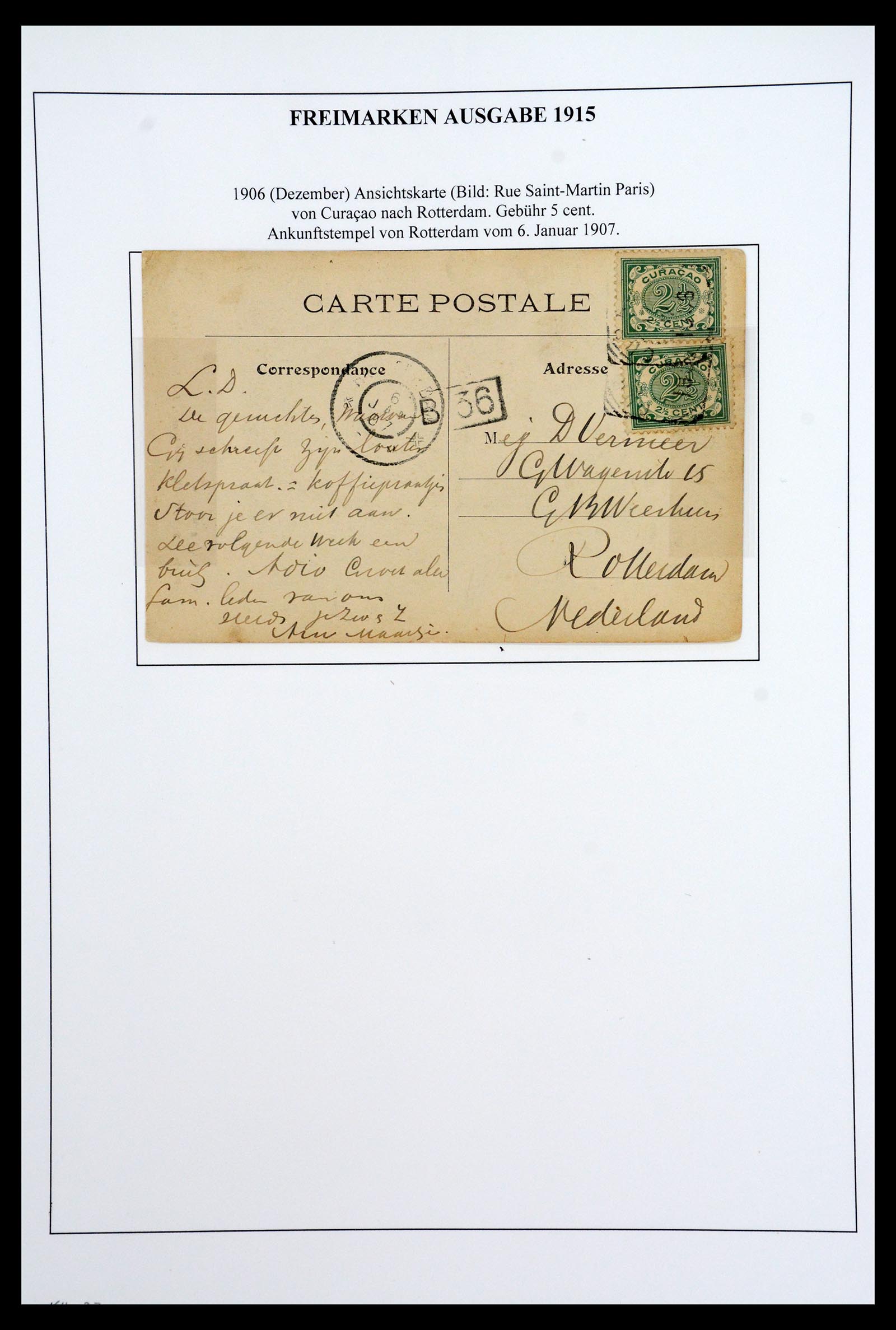 36589 006 - Postzegelverzameling 36589 Curaçao en Nederlandse Antillen 1873-1992.