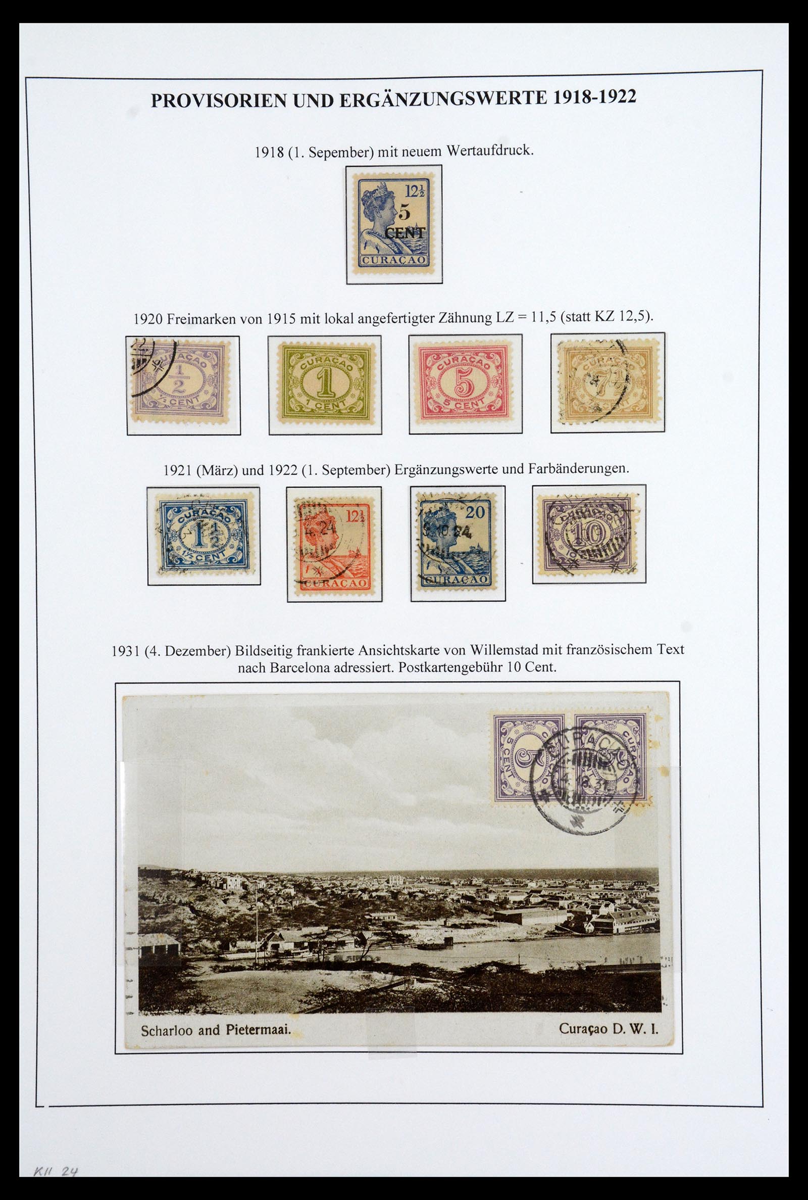 36589 008 - Postzegelverzameling 36589 Curaçao en Nederlandse Antillen 1873-1992.