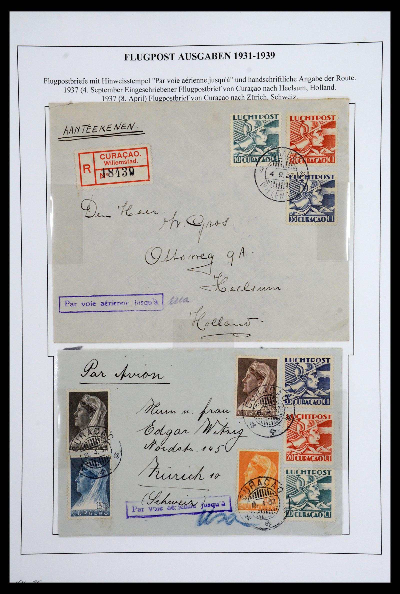 36589 014 - Postzegelverzameling 36589 Curaçao en Nederlandse Antillen 1873-1992.