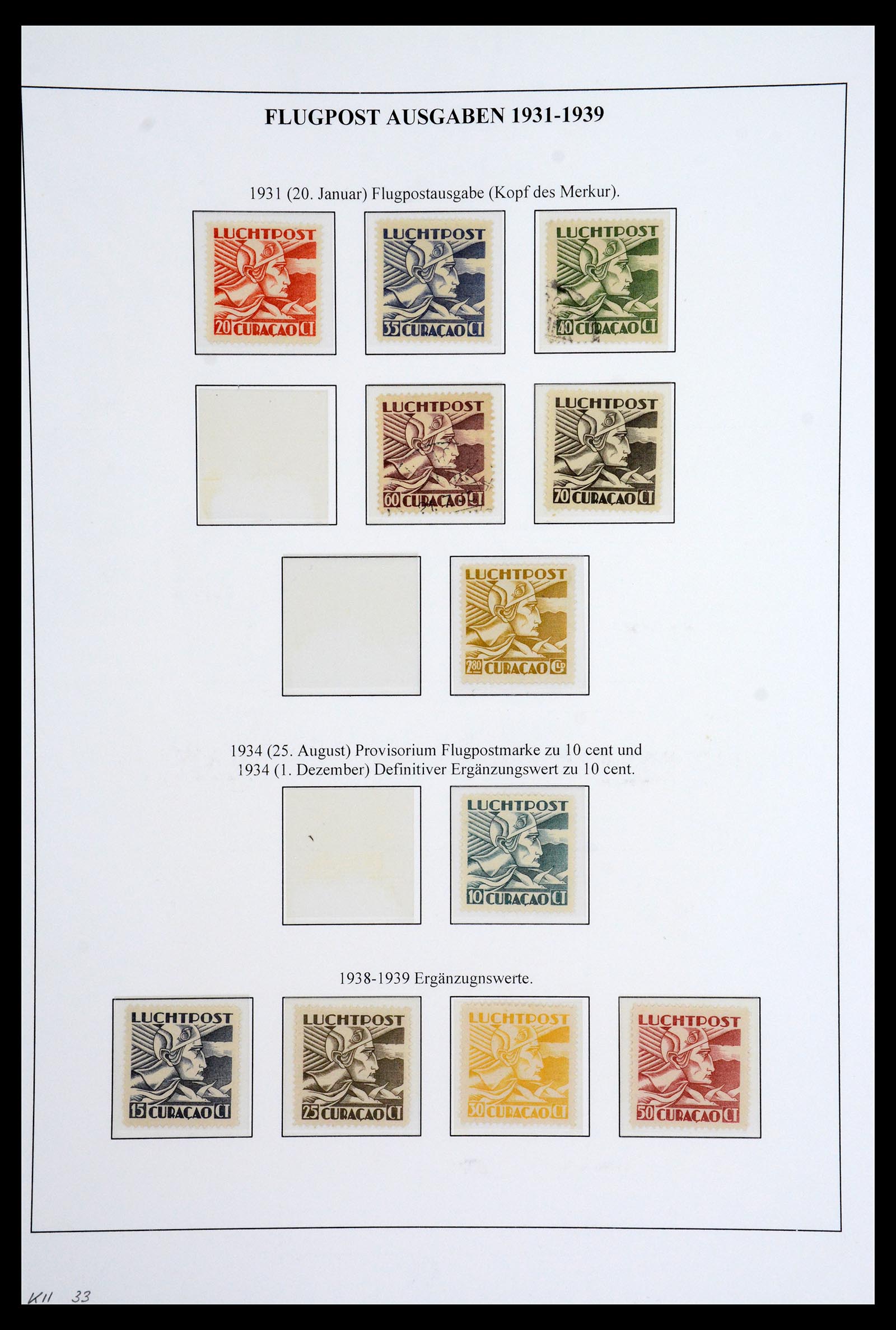 36589 015 - Postzegelverzameling 36589 Curaçao en Nederlandse Antillen 1873-1992.