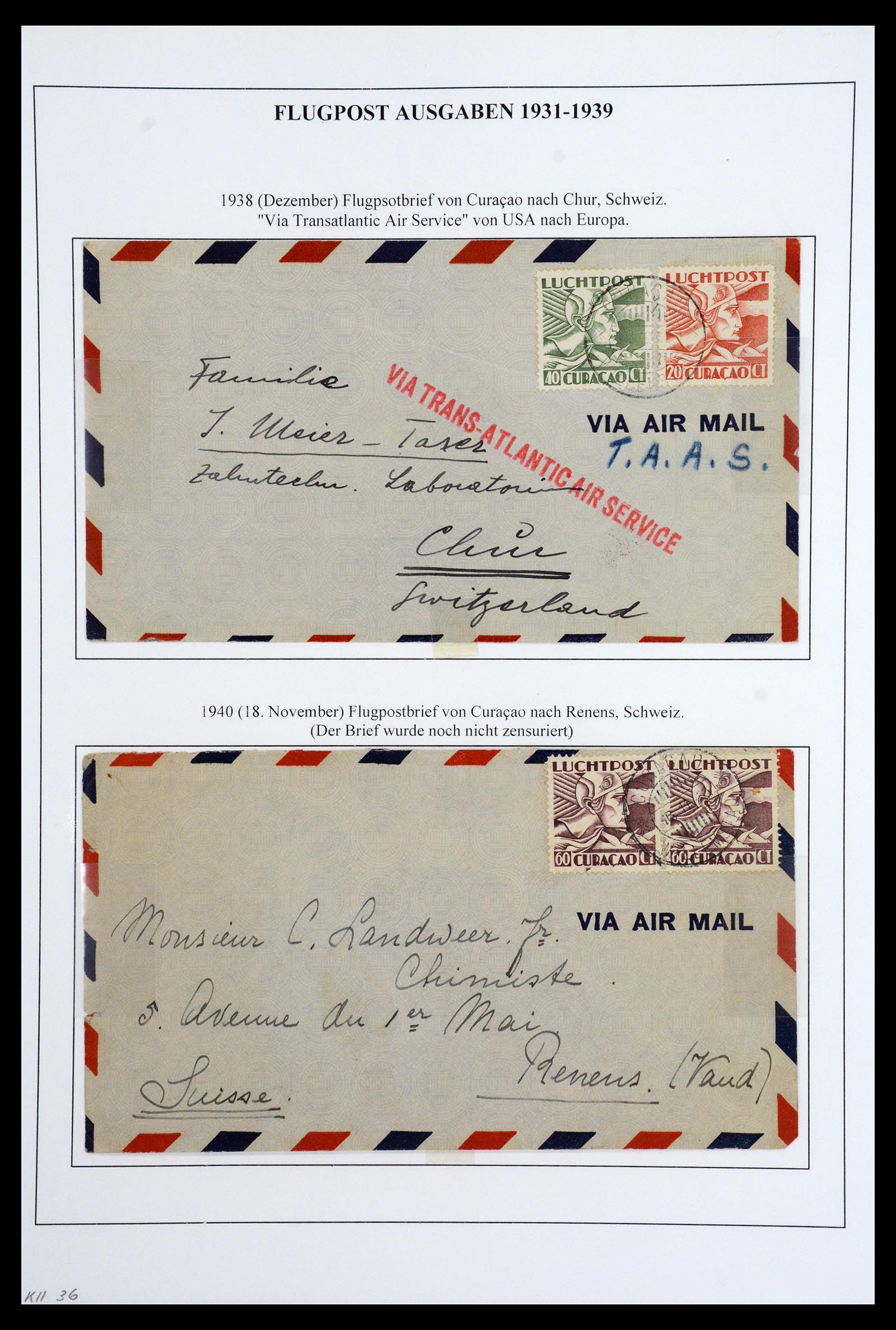 36589 016 - Postzegelverzameling 36589 Curaçao en Nederlandse Antillen 1873-1992.
