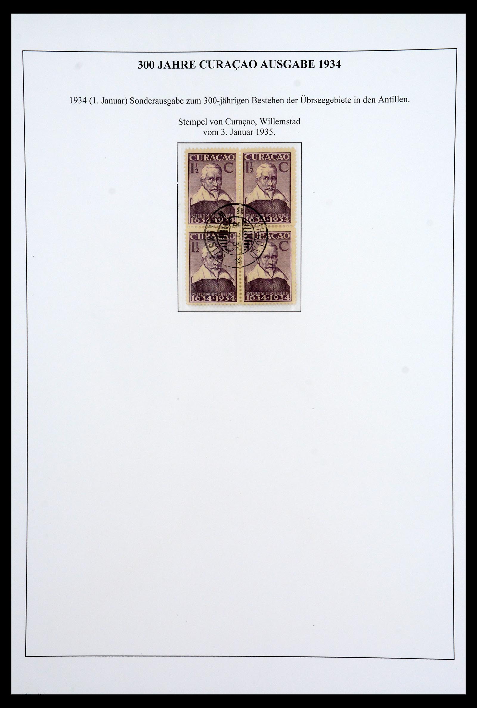 36589 020 - Postzegelverzameling 36589 Curaçao en Nederlandse Antillen 1873-1992.