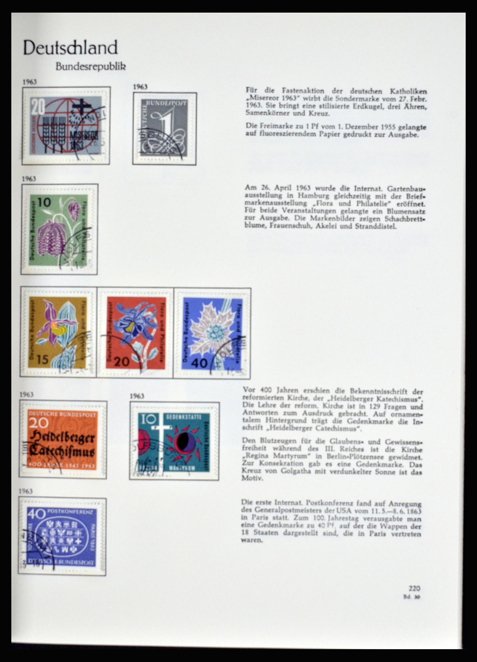 36609 084 - Postzegelverzameling 36609 Duitsland 1952-1975.