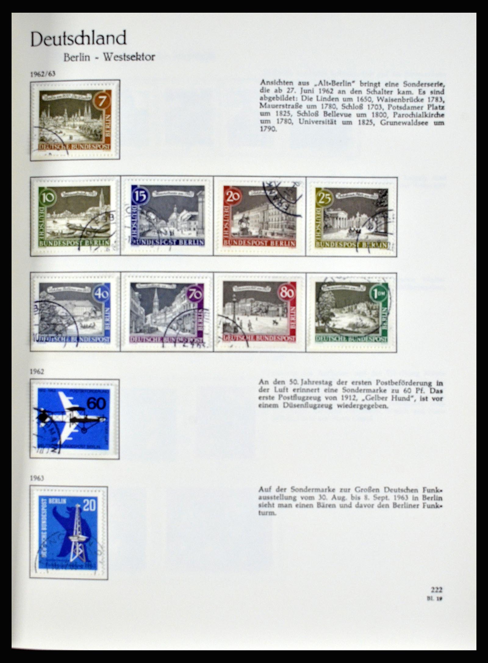 36609 087 - Postzegelverzameling 36609 Duitsland 1952-1975.