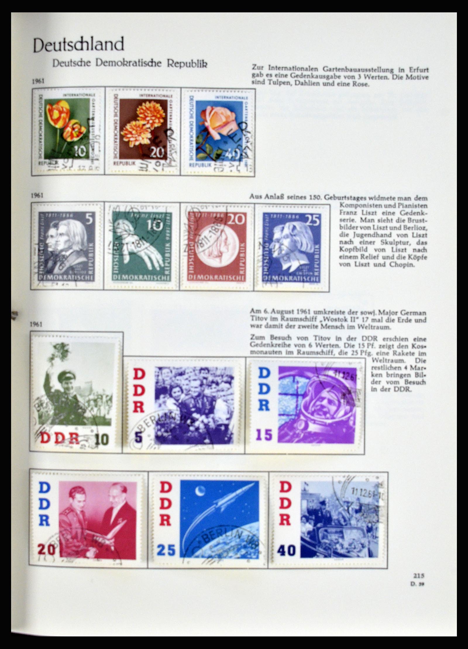 36609 089 - Postzegelverzameling 36609 Duitsland 1952-1975.