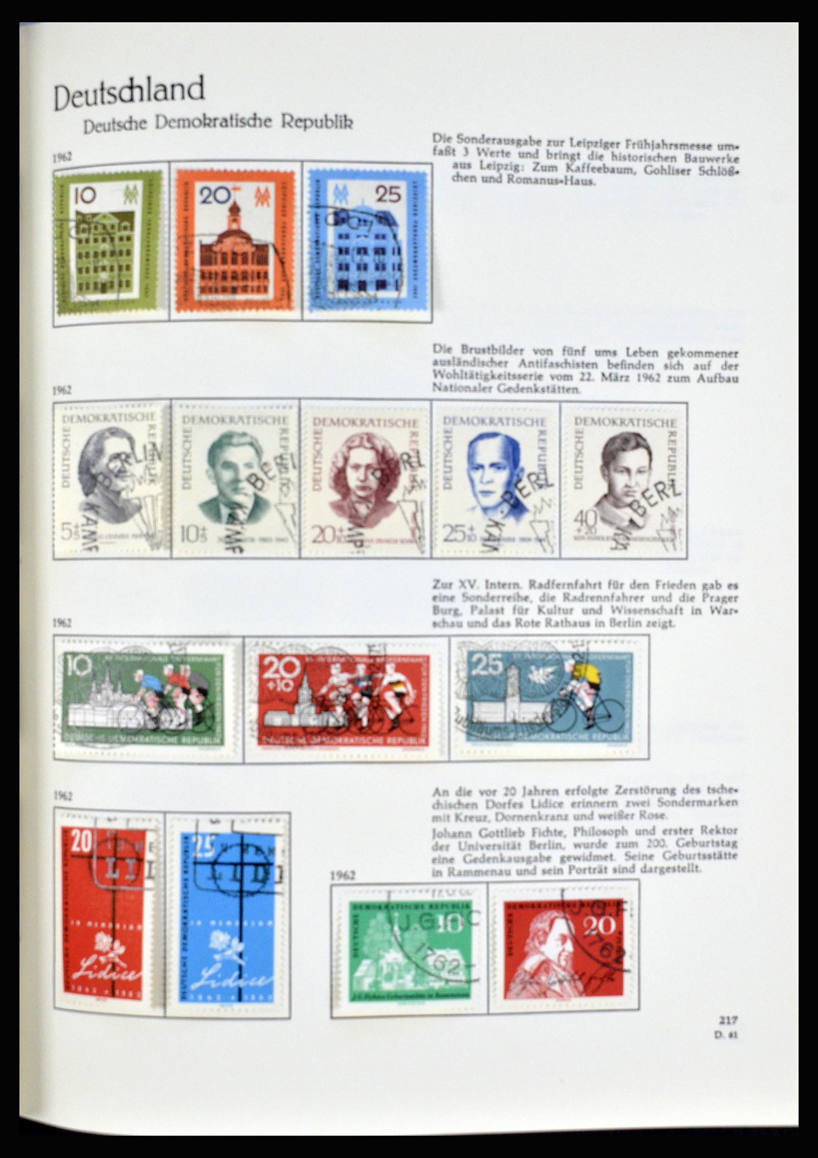 36609 091 - Postzegelverzameling 36609 Duitsland 1952-1975.
