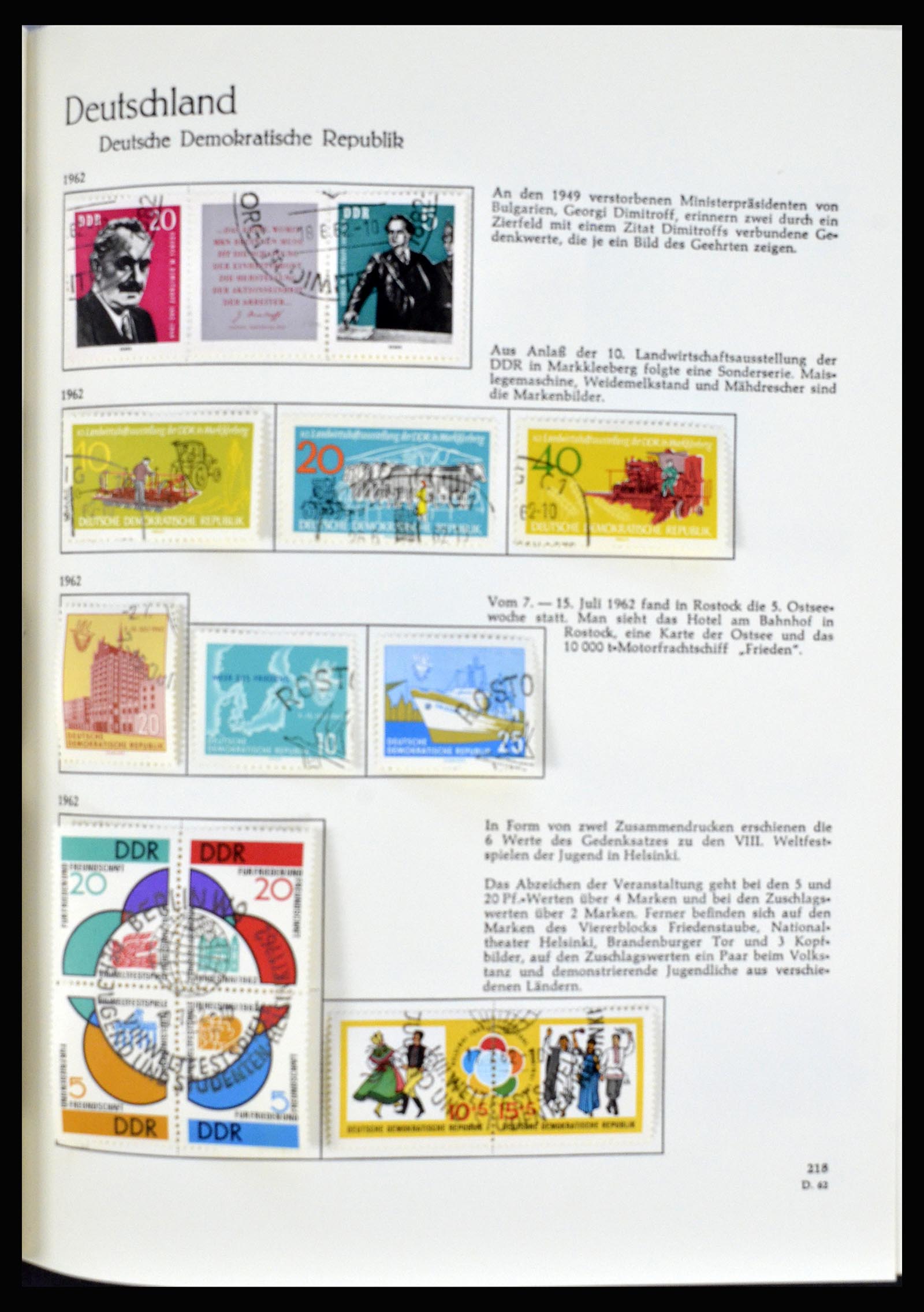 36609 092 - Postzegelverzameling 36609 Duitsland 1952-1975.